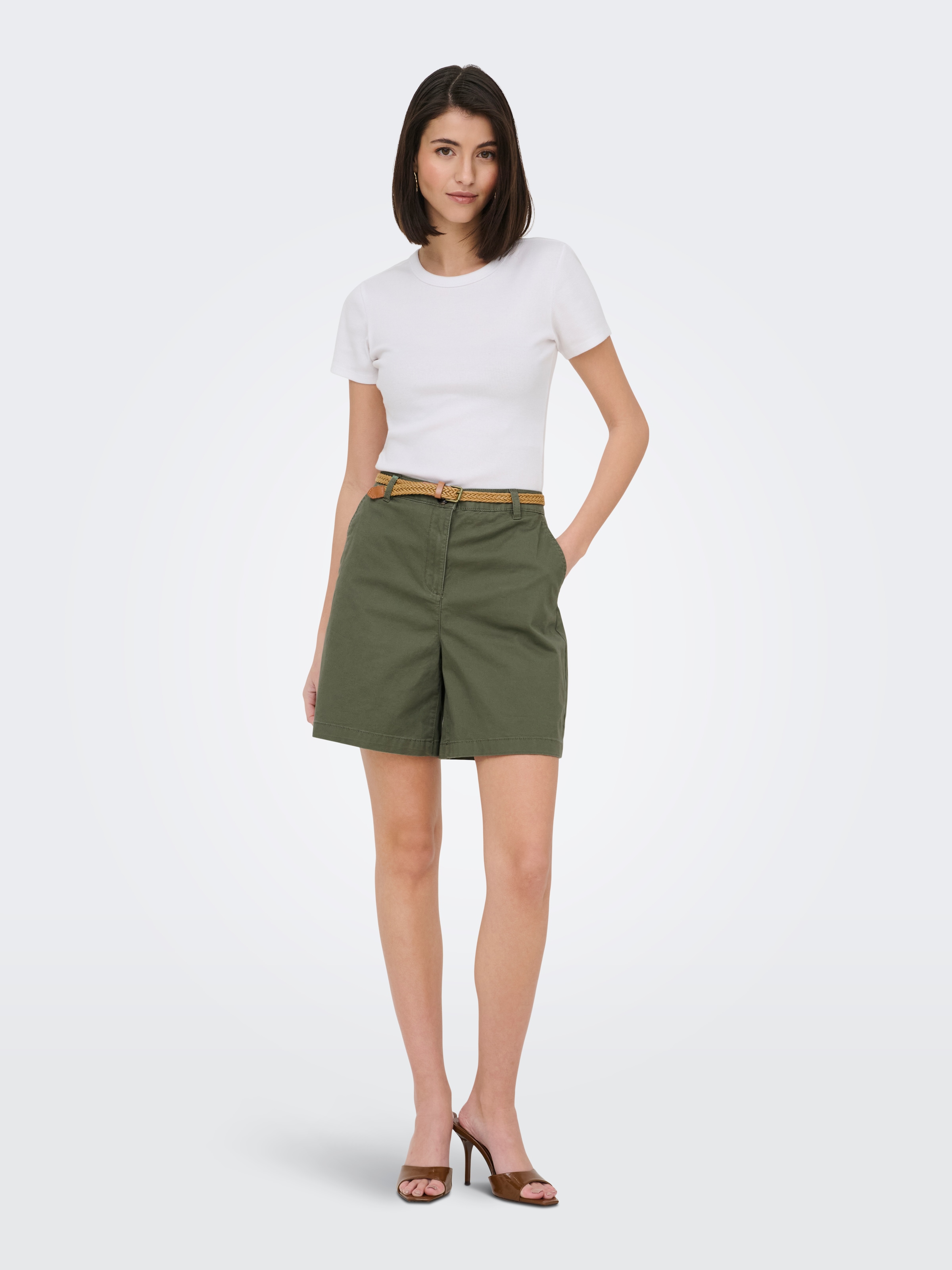 JDY Chinoshorts »JDYCHICAGO MW BERMUDA SHORTS WVN NOOS«