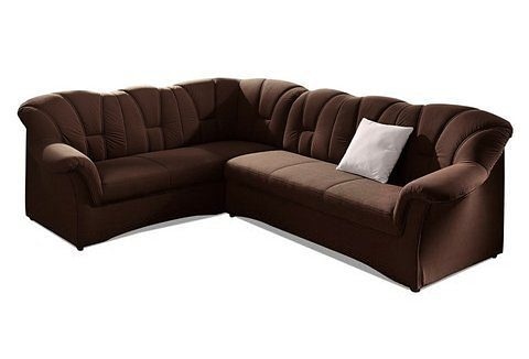 Ecksofa »Papenburg B/T/H: 242/190/84 cm L-Form«, wahlweise mit Bettfunktion, Langer...