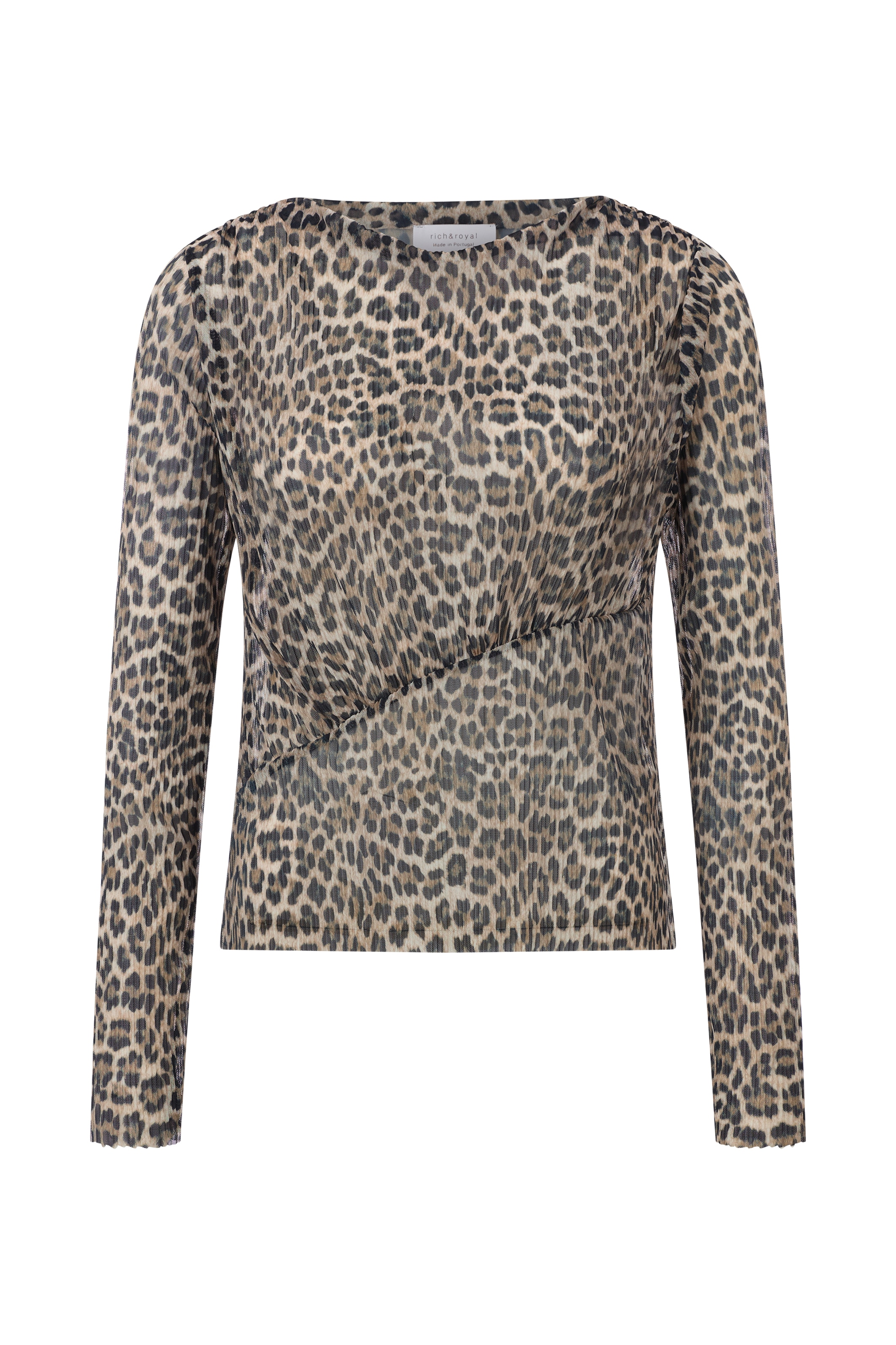 RICHROYAL Langarmshirt, Mit U-Boot-Ausschnitt