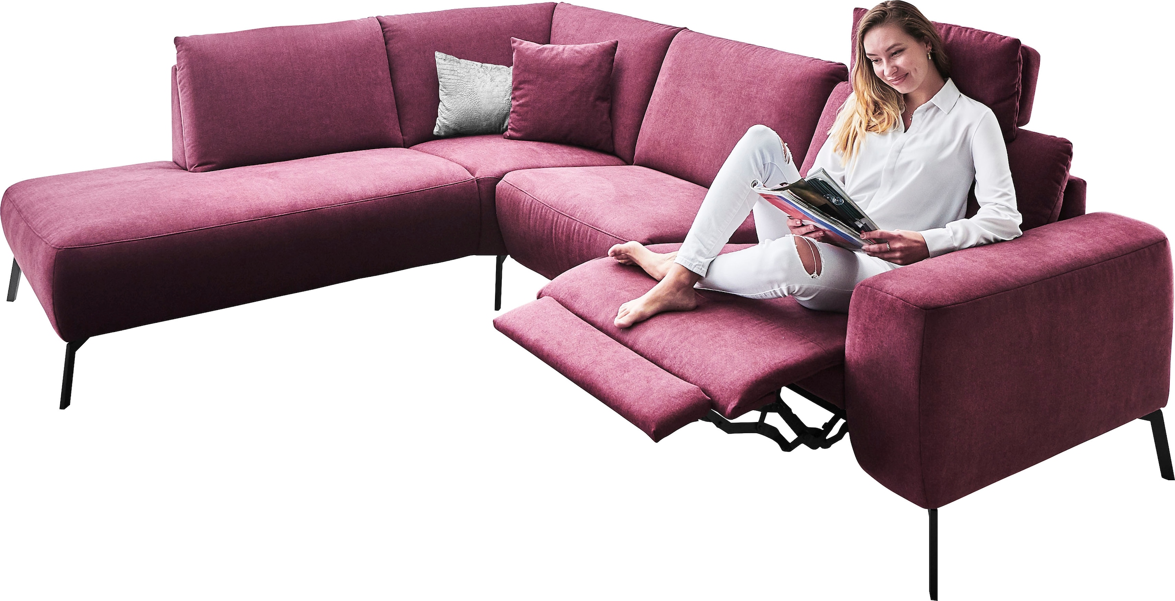 Care-Bezug incl. (1 wahlweise Ecksofa bei online INOSIGN Relaxfunktio, Easy motorischer »Bellini«, UNIVERSAL St.),