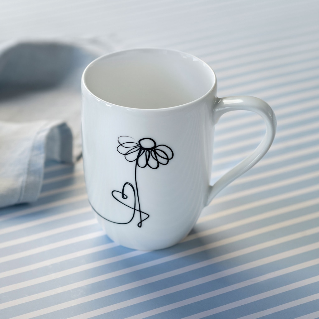 Villeroy & Boch Becher »Statement Lines Becher 'Family' Statement Lines Becher 290 ml 6er Set weiß«