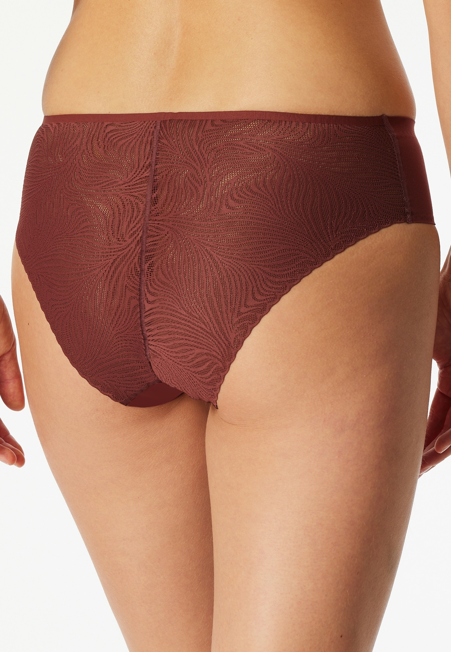 Schiesser Tai-Slip »Invisible Soft Lace« 0,  Single Jersey, Lasercut-Abschlüsse, Spitzeneinsatz hinten