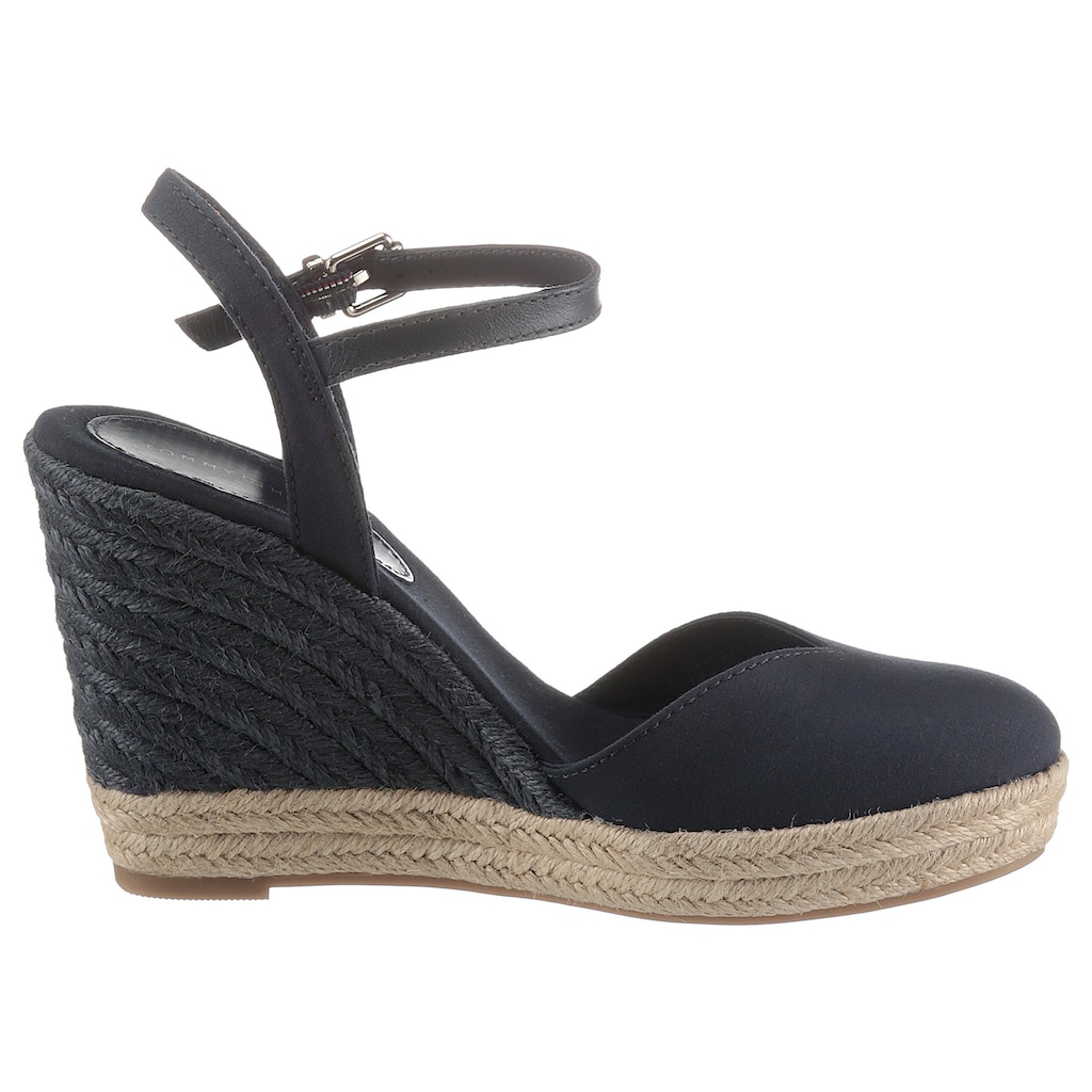 Tommy Hilfiger Sandalette »BASIC CLOSED TOE HIGH WEDGE«