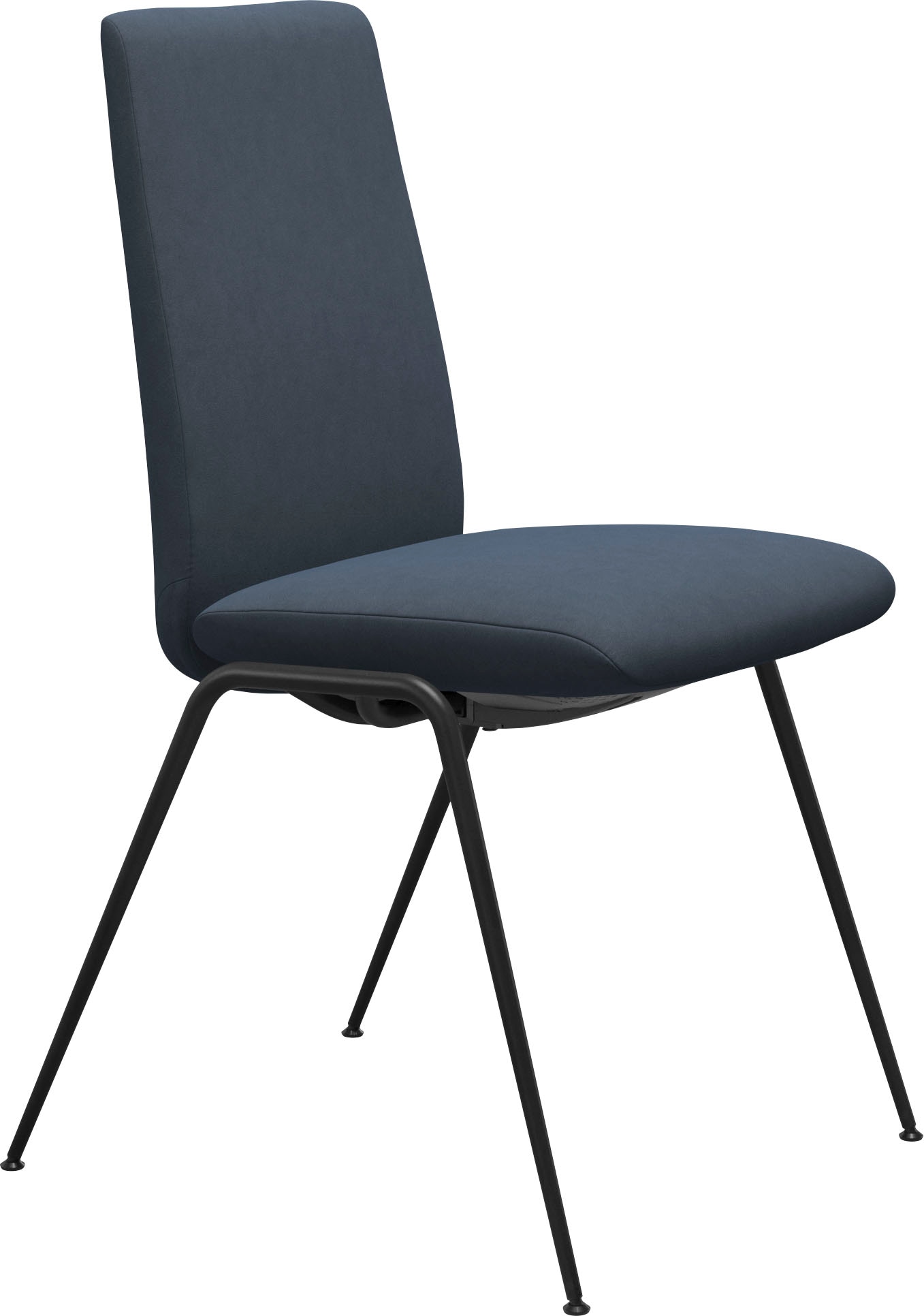 Stressless® Polsterstuhl »Laurel«, Microfaser DINAMICA, Low Back, Größe M, mit Beinen aus Stahl in Schwarz matt