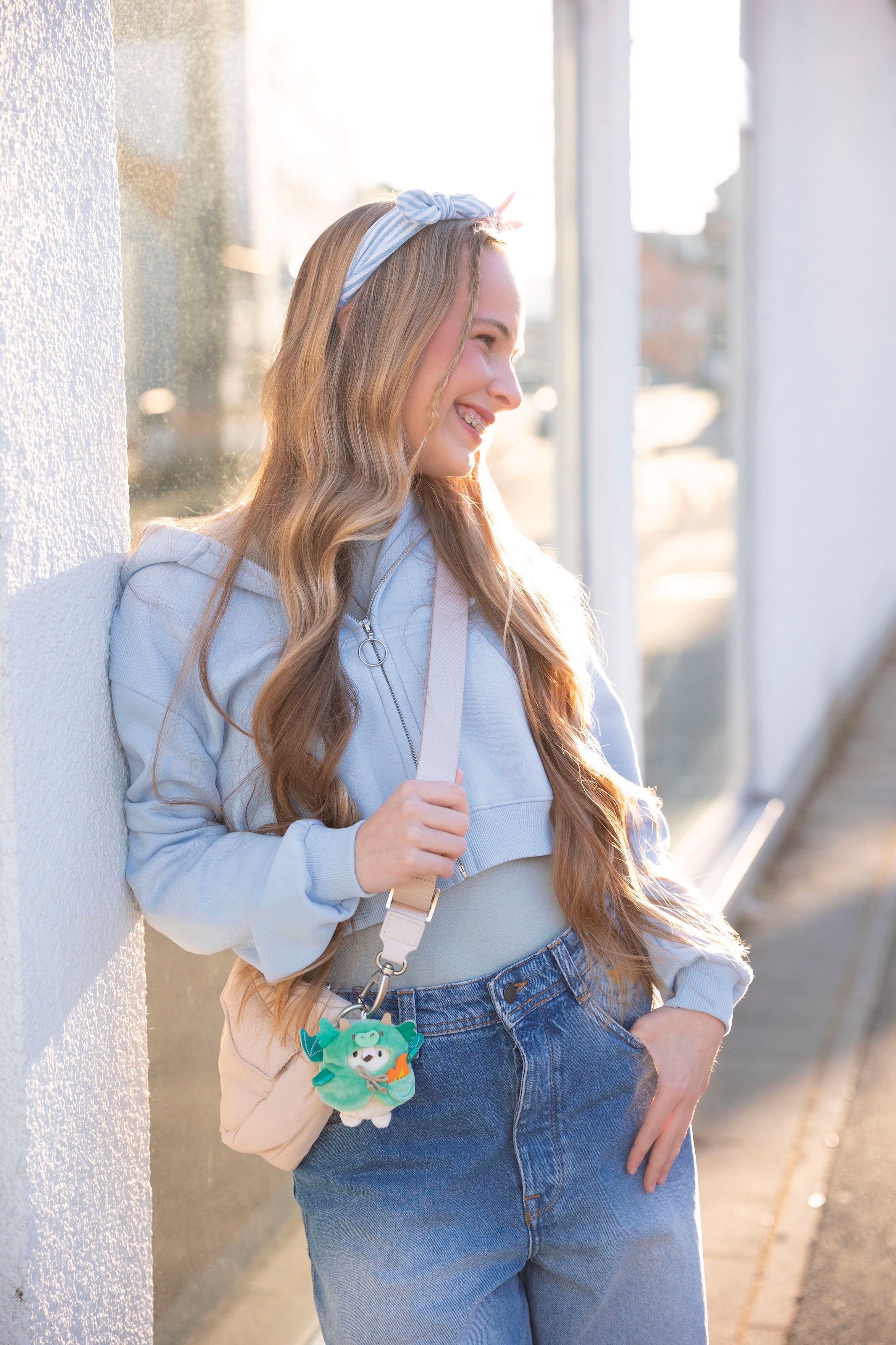 Nici Kuscheltier »mymochi, Eisbär Snono 8 cm mit Flamme und Drachenkostüm« in Geschenkbox