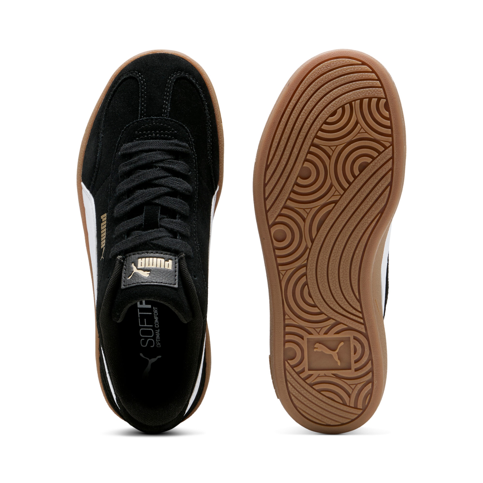 PUMA Sneaker »CLUB II ERA PLATFORM SD WNS«  Obermaterial aus Leder, Innenmaterial aus Textil