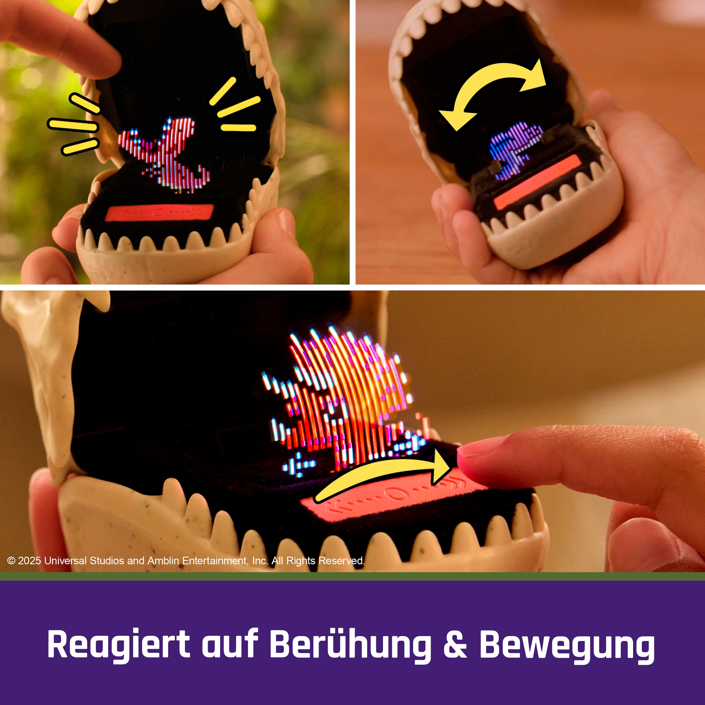 Spin Master Spielfigur »Bitzee Jurassic World - Digitales interaktives Spielzeug«