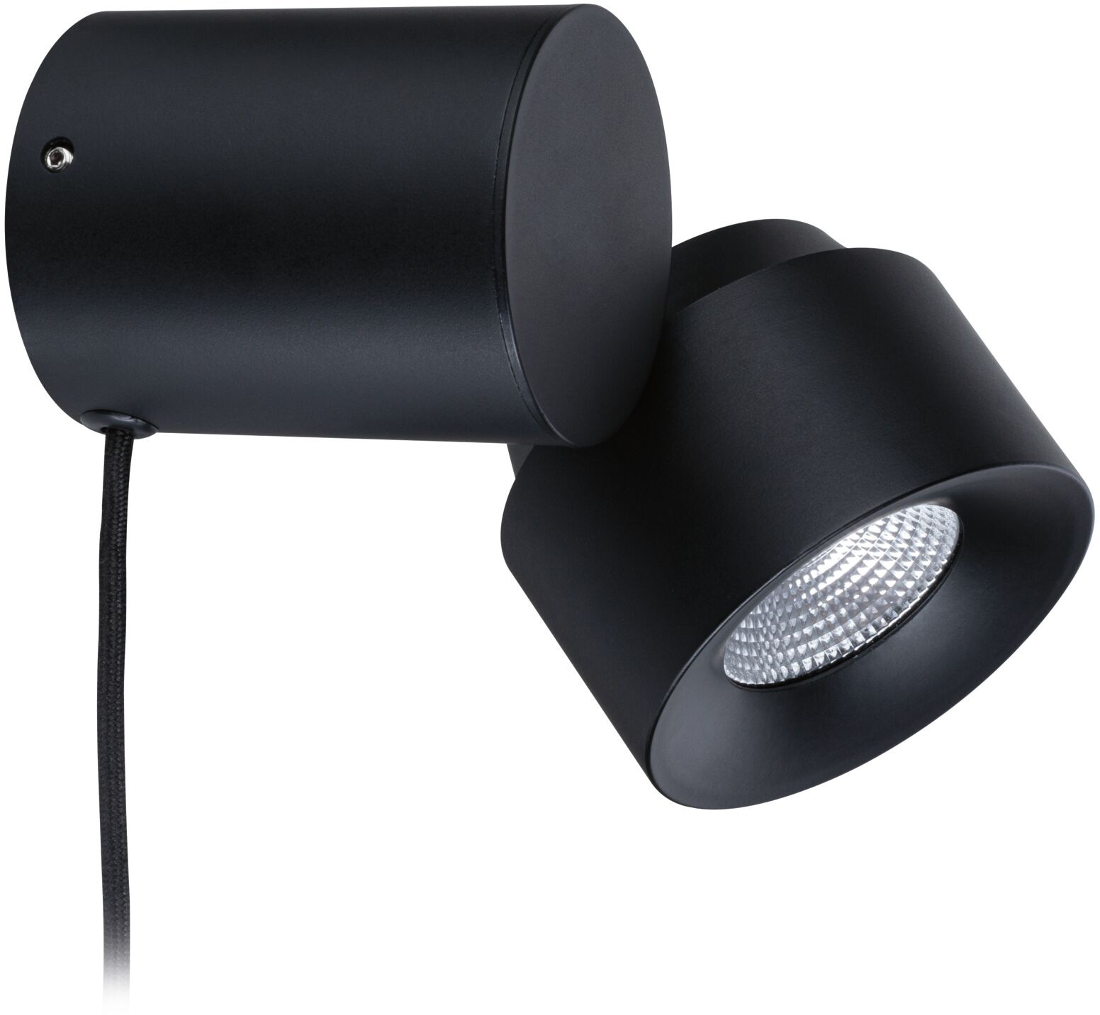 Paulmann Tischleuchte »Puric Pane«, 1 flammig, LED, dimmbar, Schwarz/Grau, Metall