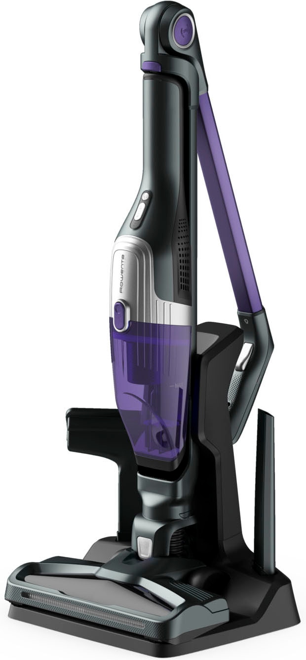 Rowenta Akku-Hand-und Stielstaubsauger »Xtrem Compact, leicht, sehr kompakt, Flex-Gelenk, lange Akku-Laufzeit«, leistungsstark, Bodenladestation, Multifunktionsreinigung, RH1238