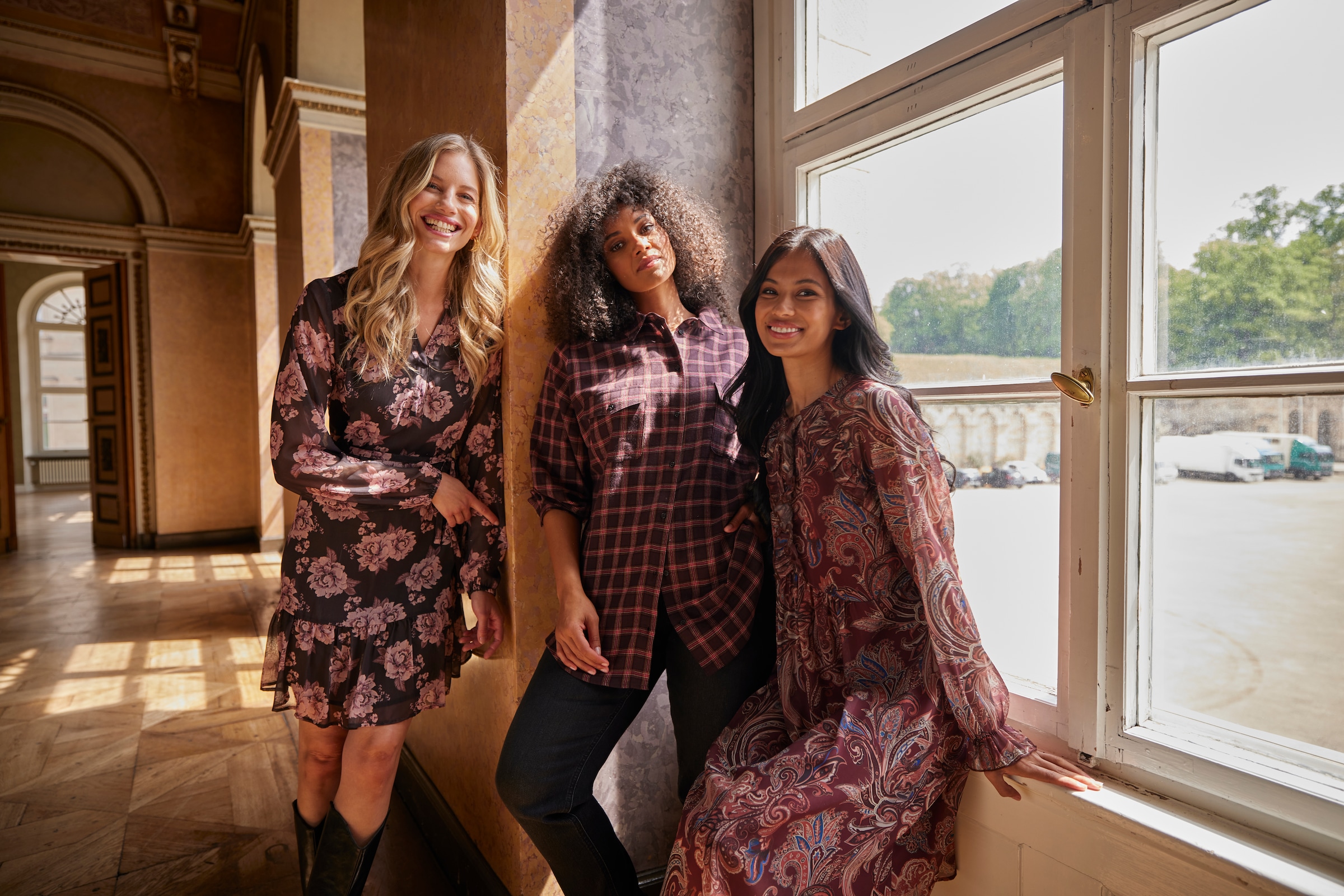 Aniston PLUS Karobluse in trendiges Karodessin - NEUE KOLLEKTION