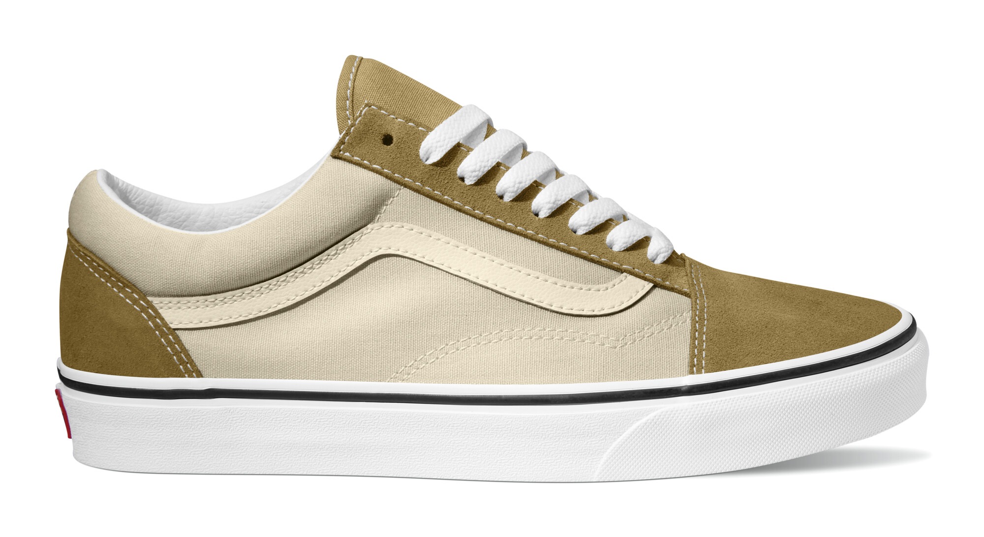 Vans Sneaker »Old Skool«, mit kontrastfarbenem Logo an der Ferse