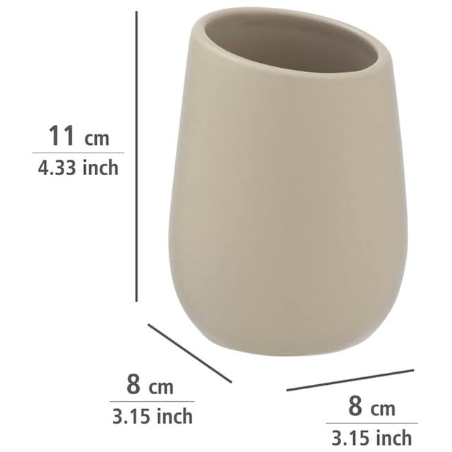WENKO Badaccessoire-Set »Badi«, (Set, 3 tlg.), aus hochwertiger Keramik  online kaufen | mit 3 Jahren XXL Garantie