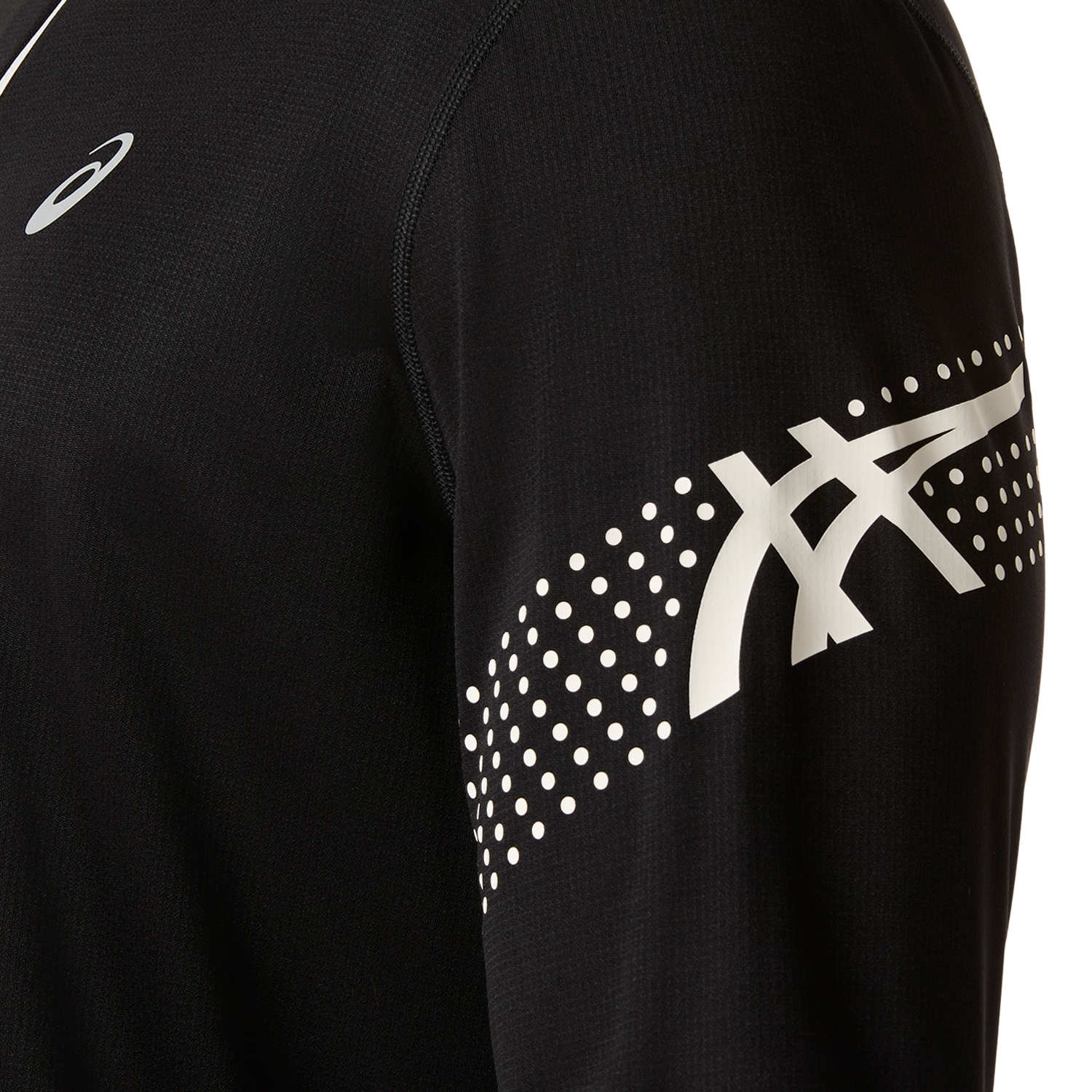 Asics Laufshirt »ICON LS 1/2 ZIP TOP« Schnelltrocknend, Atmungsaktiv, Reflektierend