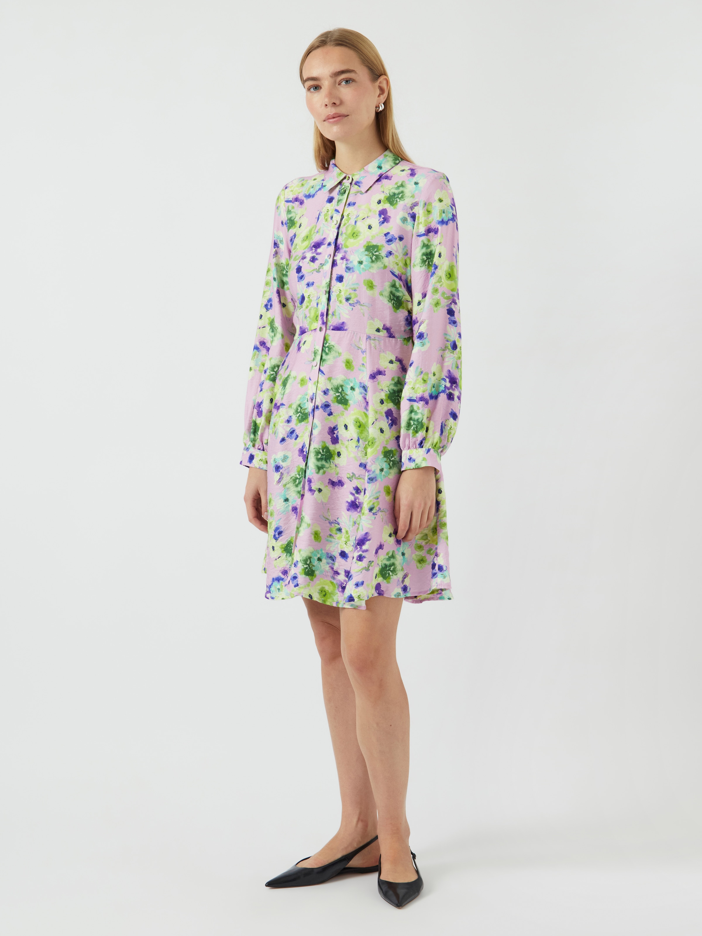 Y.A.S Hemdblusenkleid »YASKAYA LS SHIRT DRESS S. NOOS«
