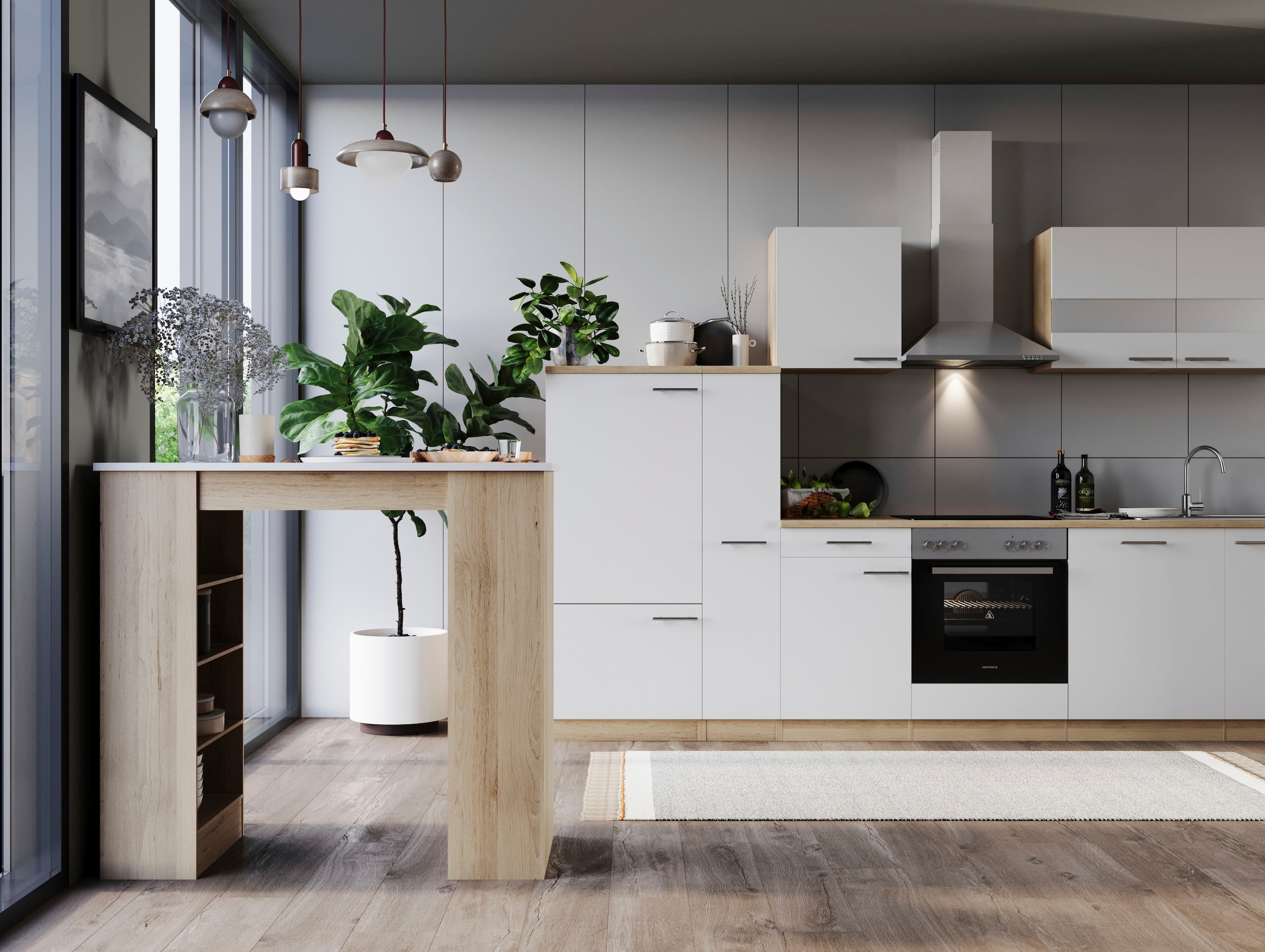 RESPEKTA Bartisch »Merle« Breite 103 cm, Belastbarkeit bis zu 40 kg