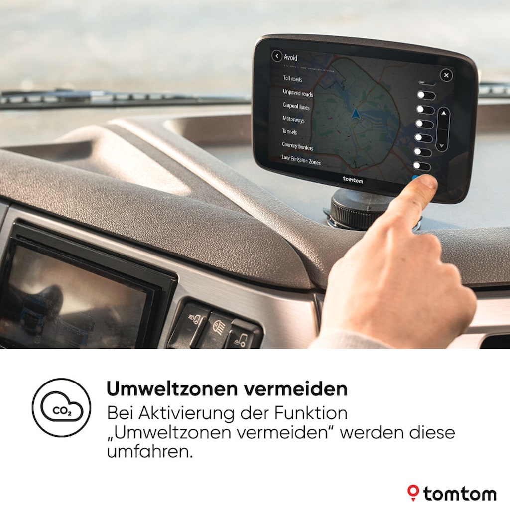 TomTom LKW-Navigationsgerät »GO Expert Plus EU 6«, (Weltweit)