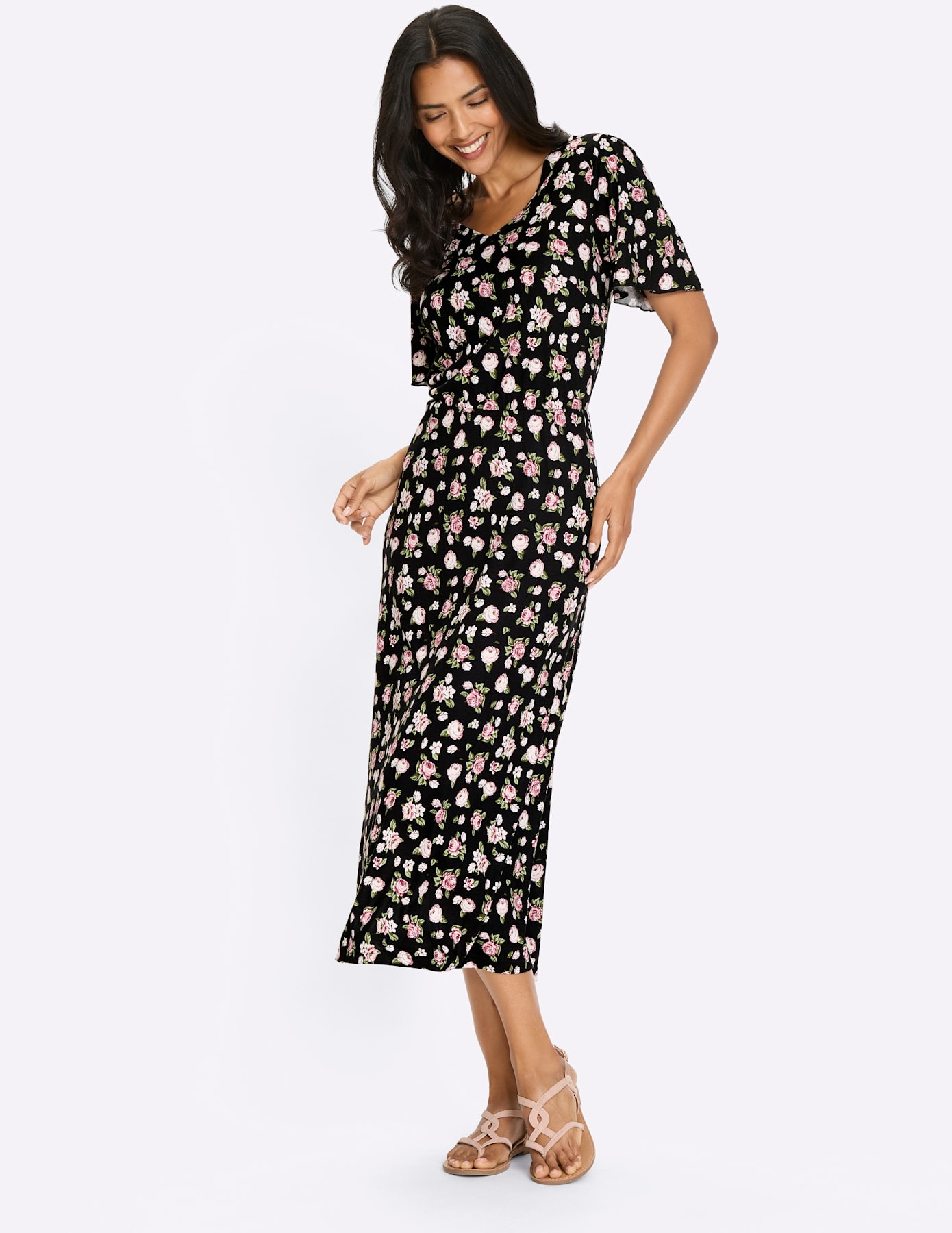 Classic Basics Druckkleid »Jersey-Kleid«