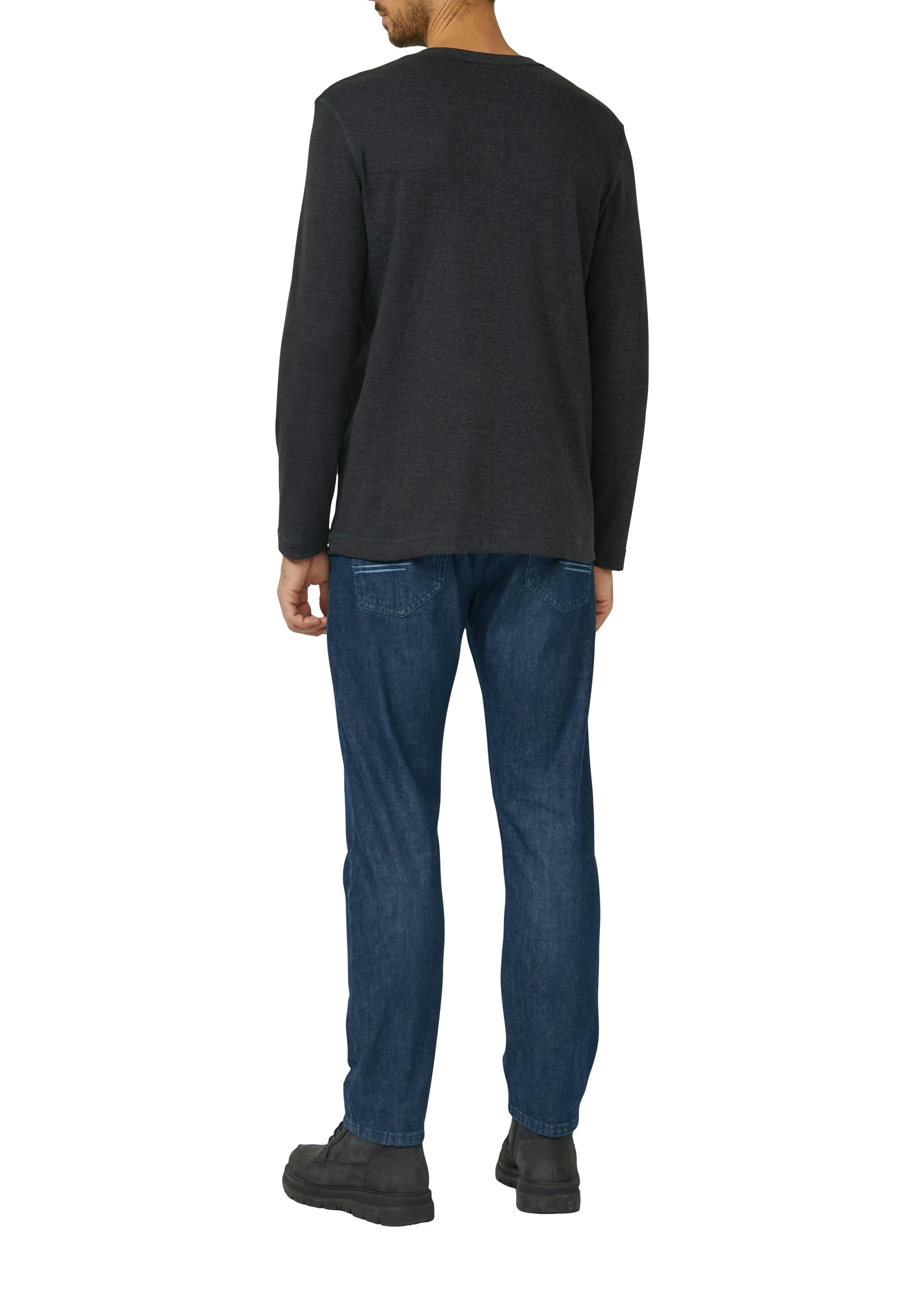 s.Oliver Langarmshirt mit Knopfleiste