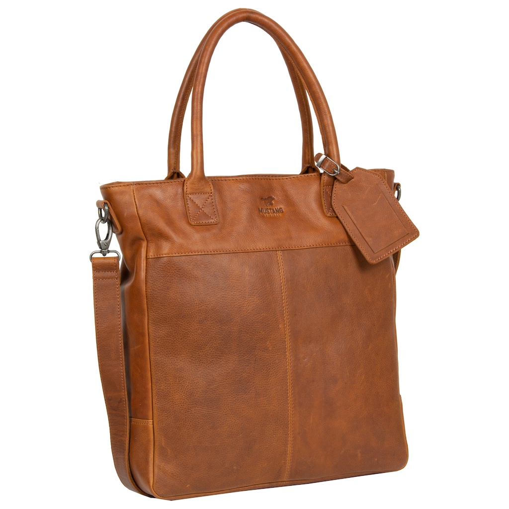 MUSTANG Shopper »Memphis shopper« mit Reißverschluss-Rückfach MUSTANG Shopper »Memphis shopper« mit Reißverschluss-Rückfach
