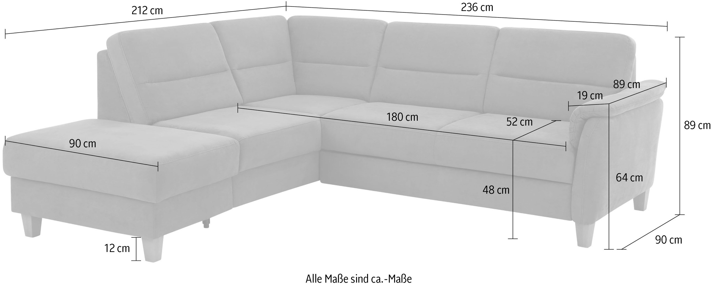 Home affaire Ecksofa
