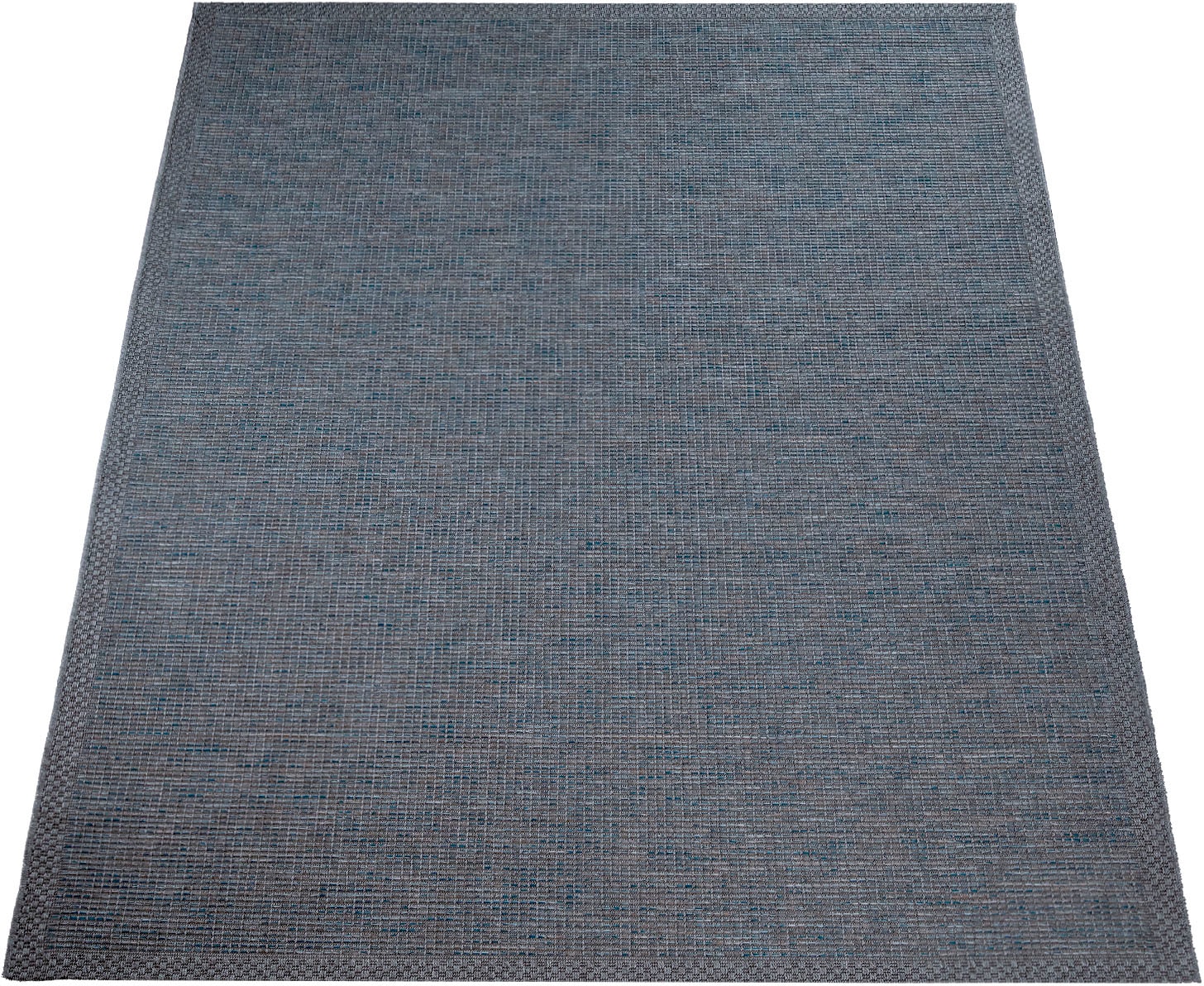 Teppich Bordüre, geeignet In- kaufen online und rechteckig, »Quebec 135«, mit Flachgewebe, Paco Home meliert, Outdoor