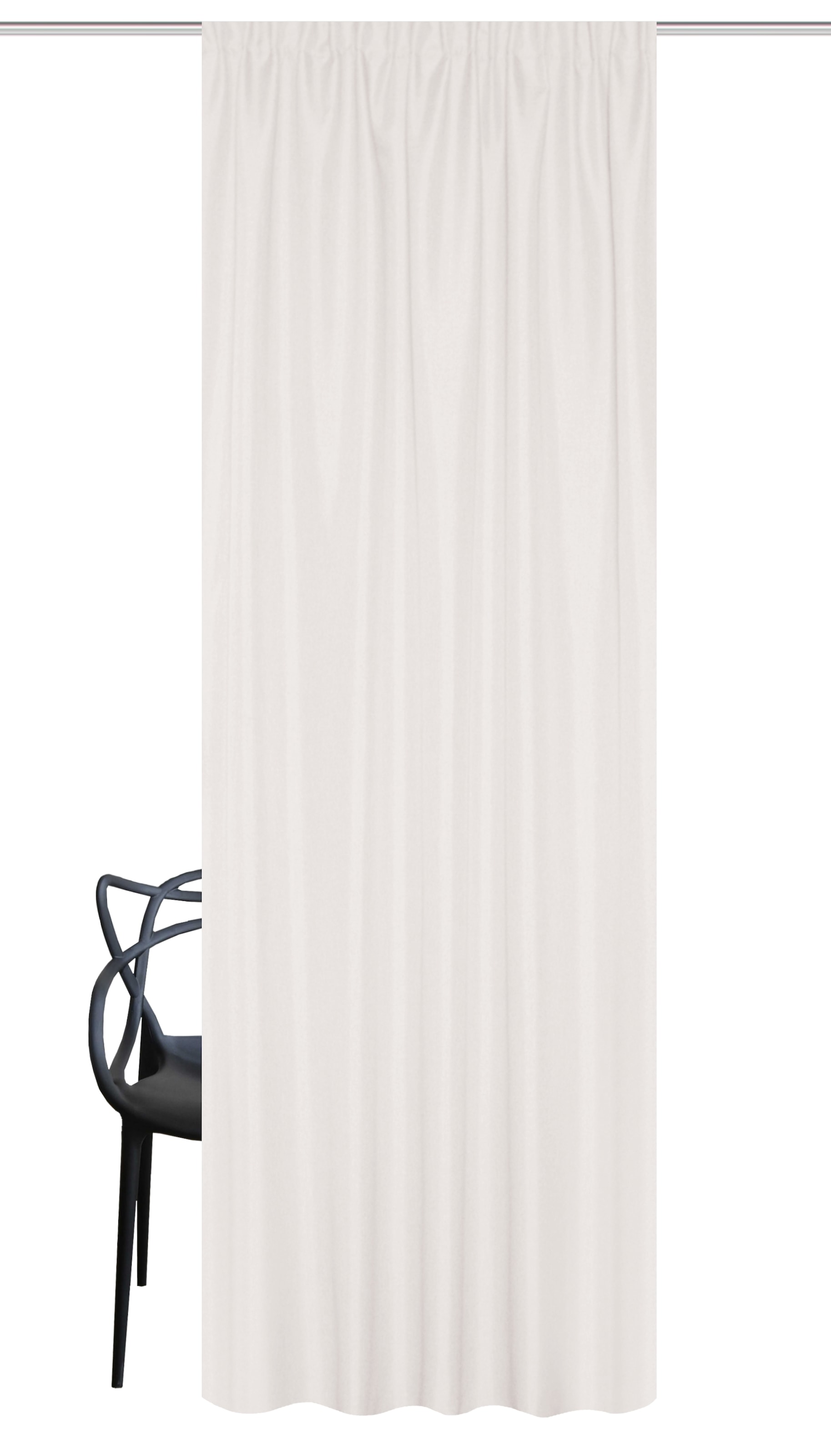 HOME WOHNIDEEN Gardine »PELLU«, (1 St.), THERMOCHENILLE, UNI