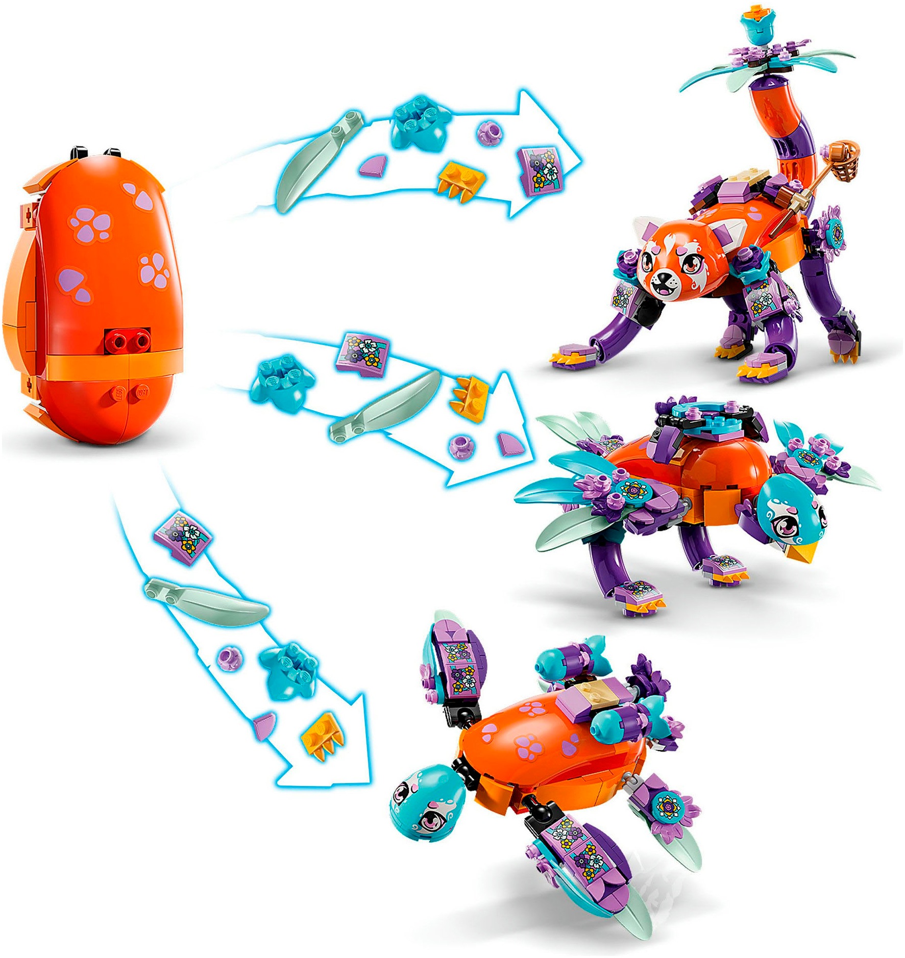 LEGO® Konstruktionsspielsteine »Izzies Traumtiere (71481), LEGO DREAMZzz« Made in Europe