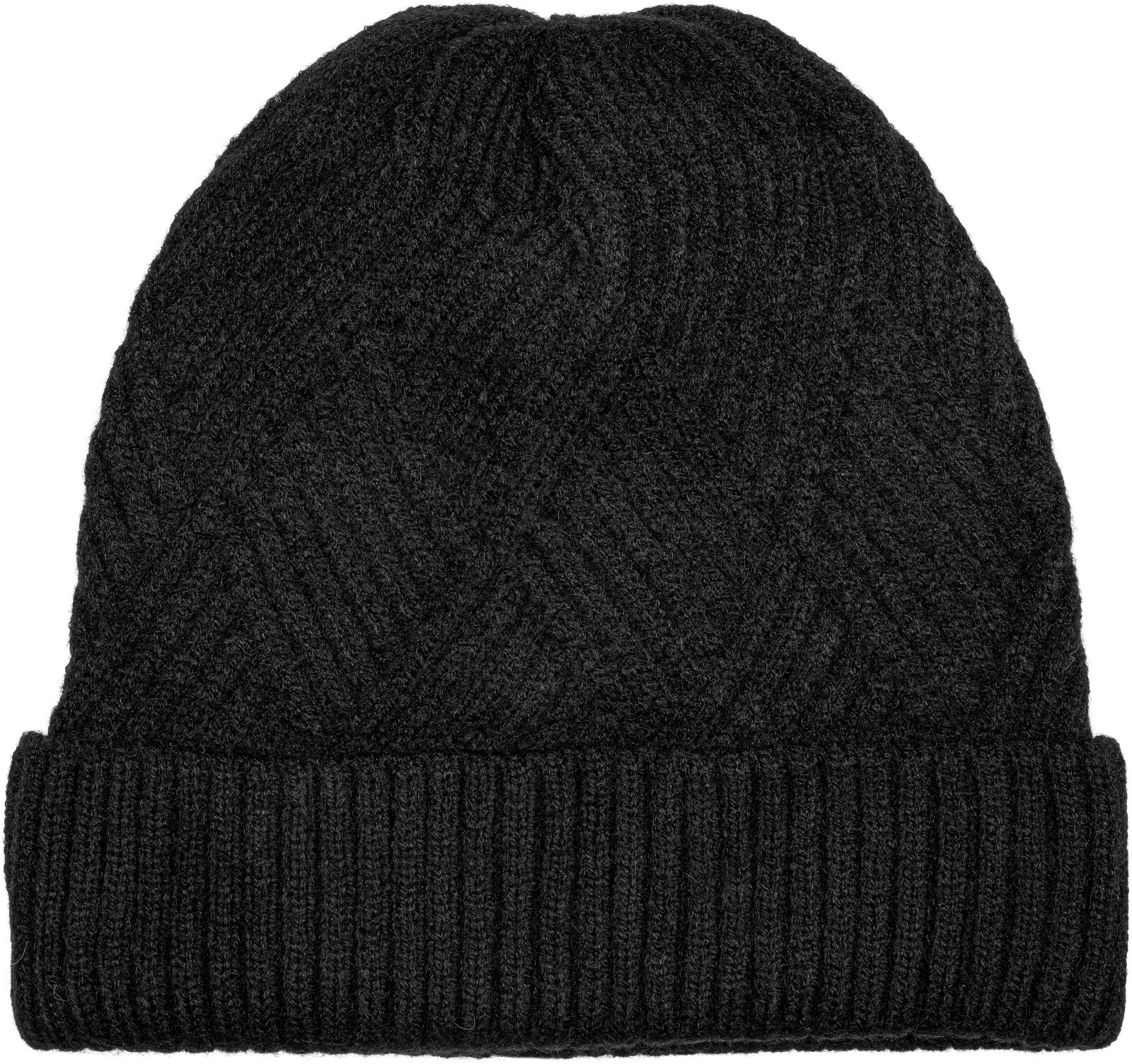 styleBREAKER Strickmütze »Strickmütze mit Rauten Rippmuster« 1 Stk.