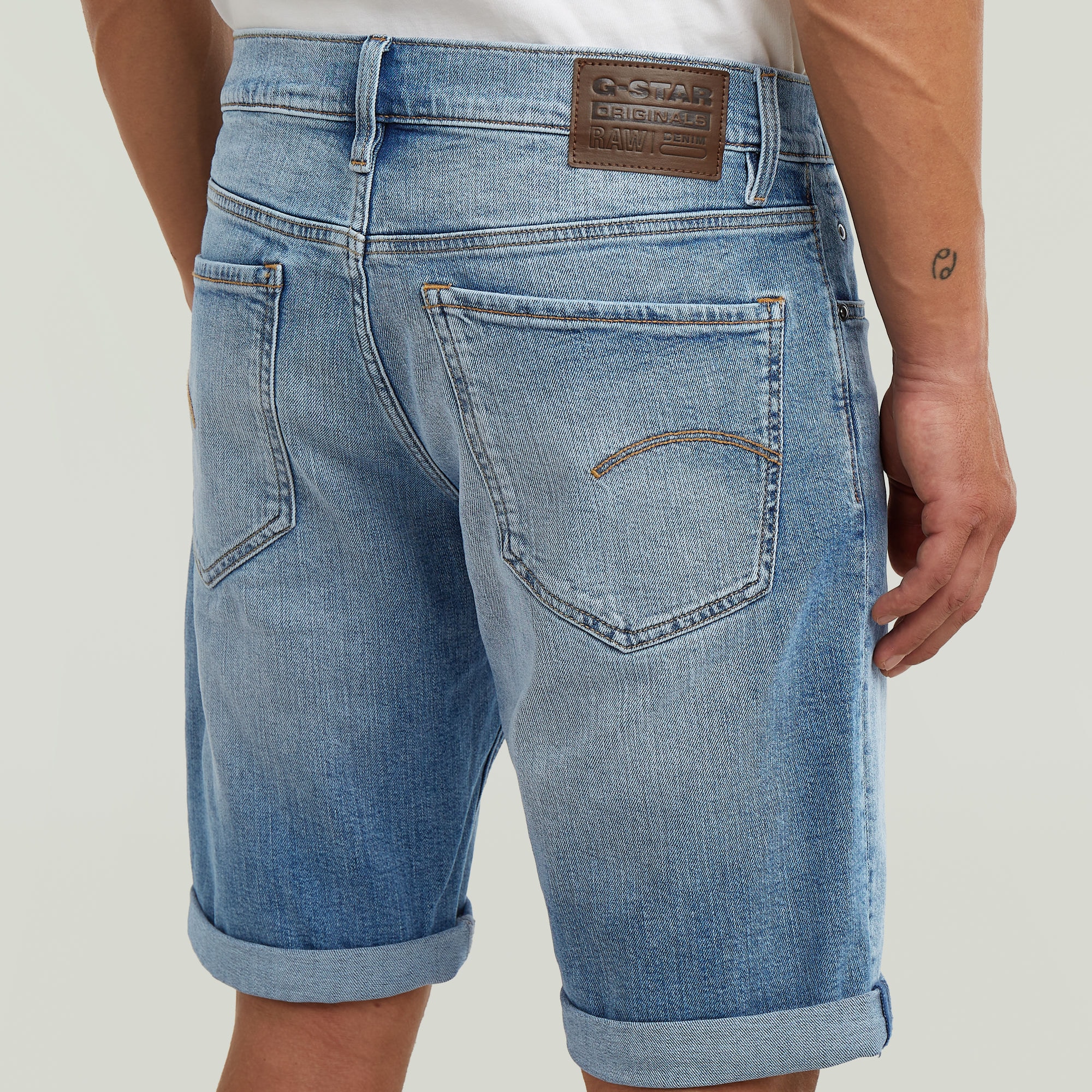G-STAR Jeansshorts »Mosa« mit Umschlagsaum