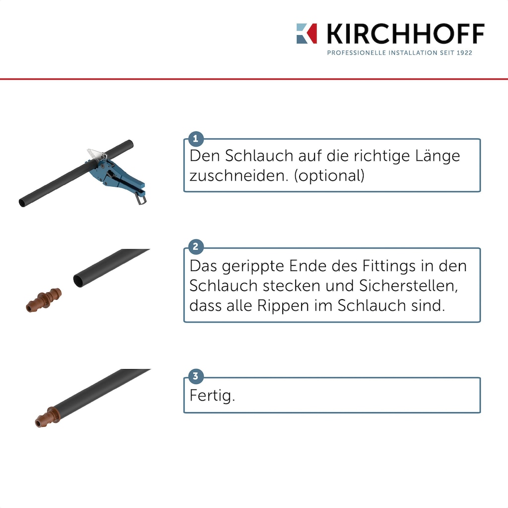 Kirchhoff Anschlussstück