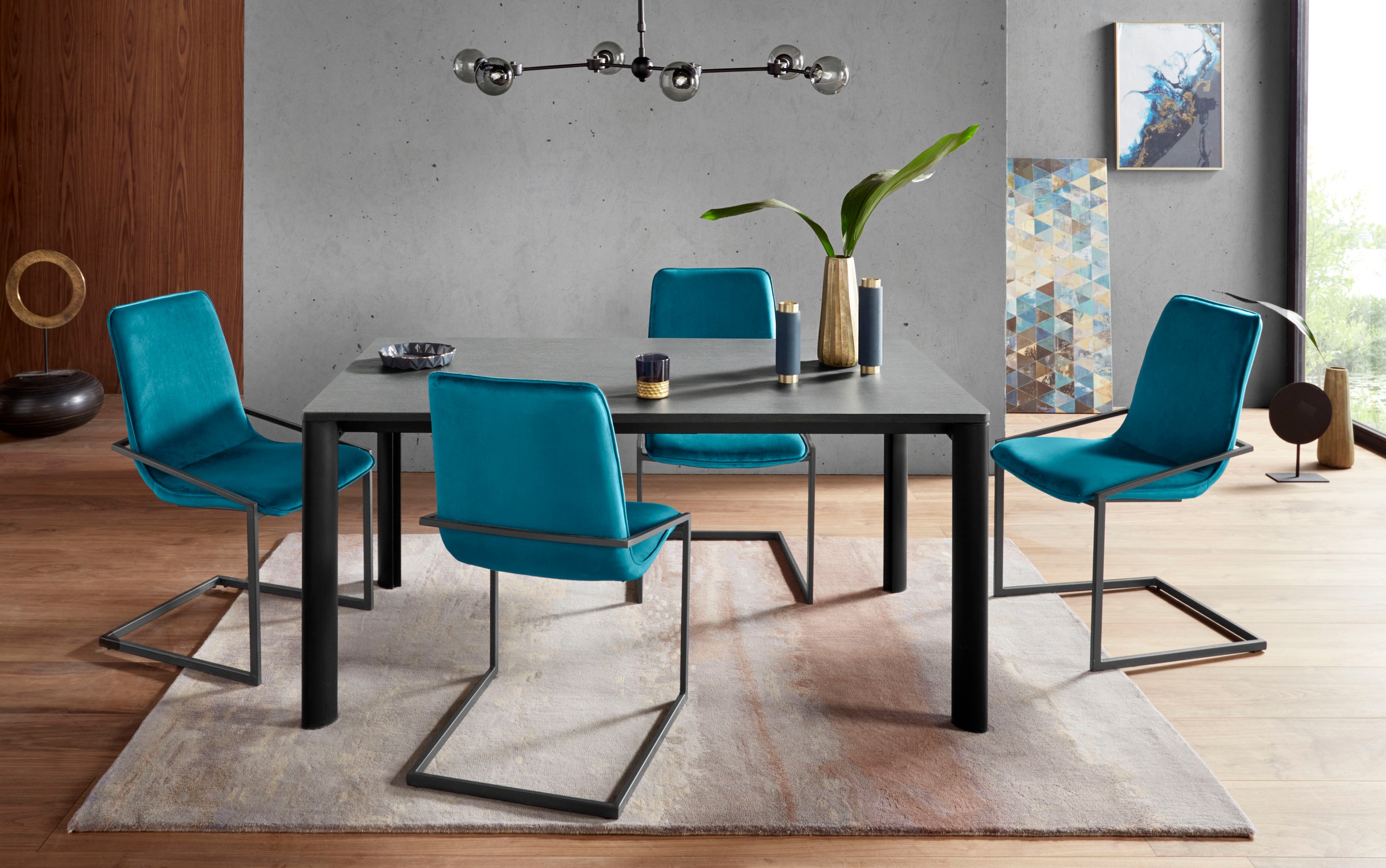 Places of Style Esstisch, in 2 Breiten und 5 verschiedenen Farben auf