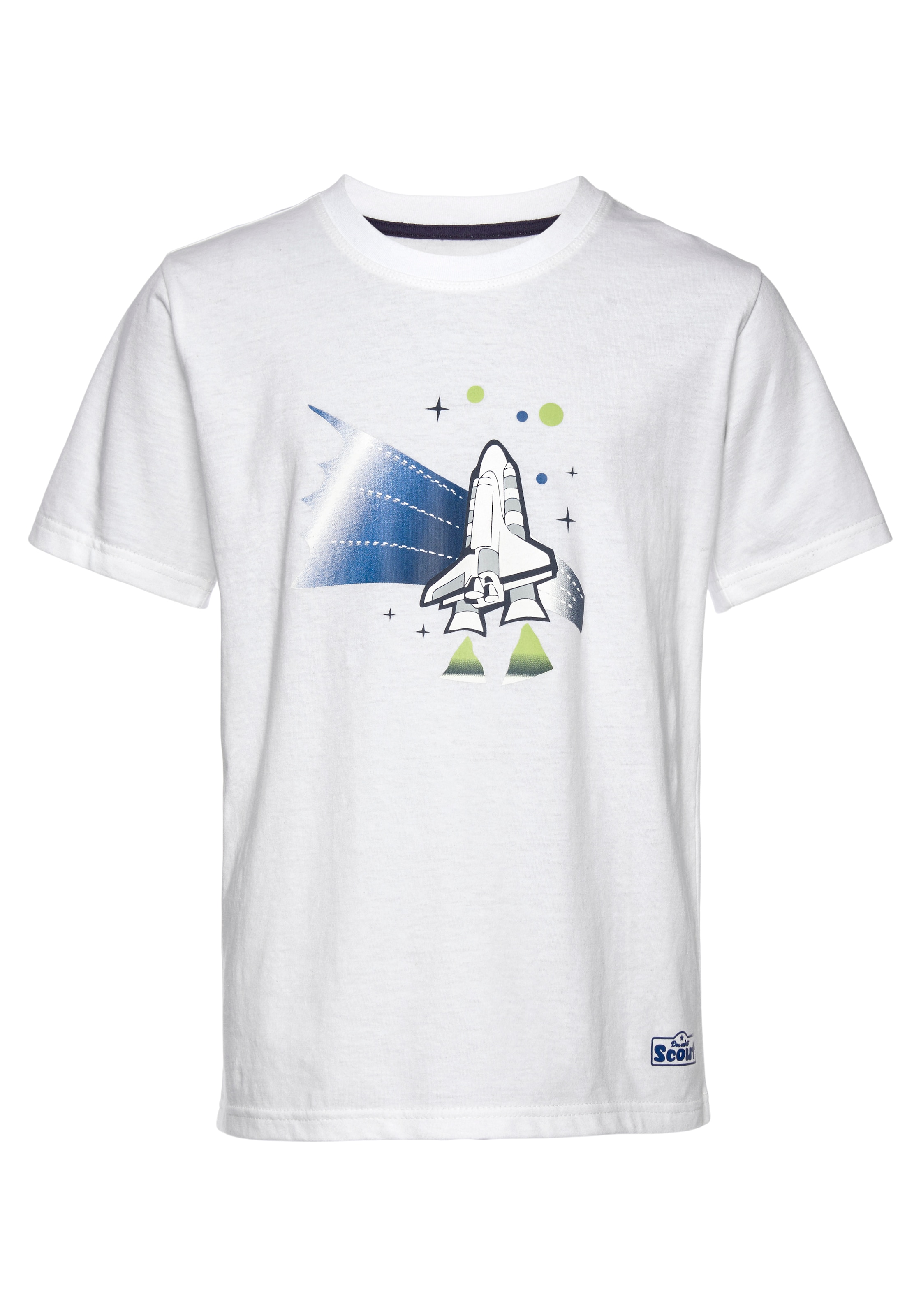 Scout »SPACE«, 2er-Pack), (Packung, Bio-Baumwolle T-Shirt aus bei