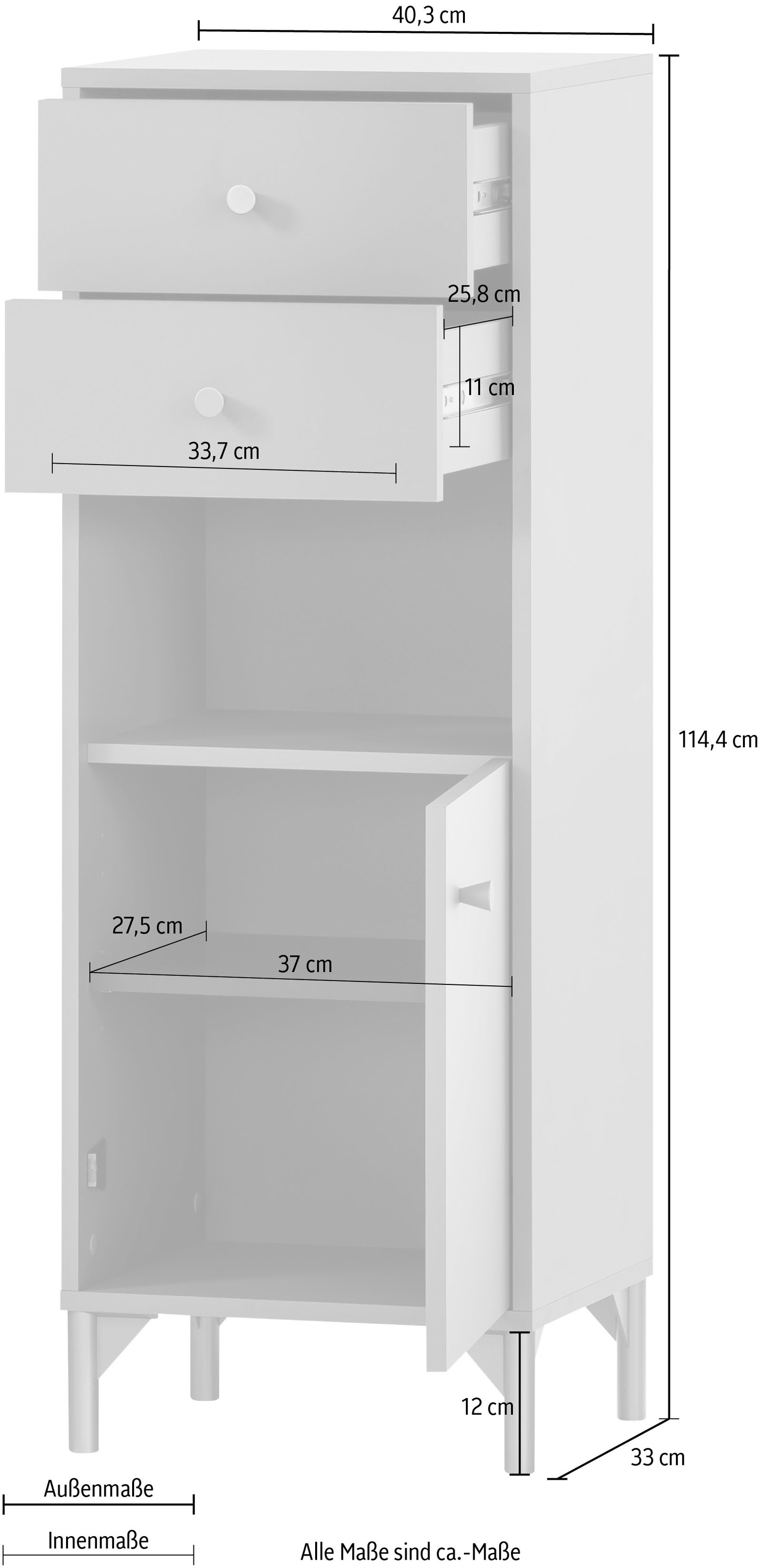 welltime Midischrank »Ando«