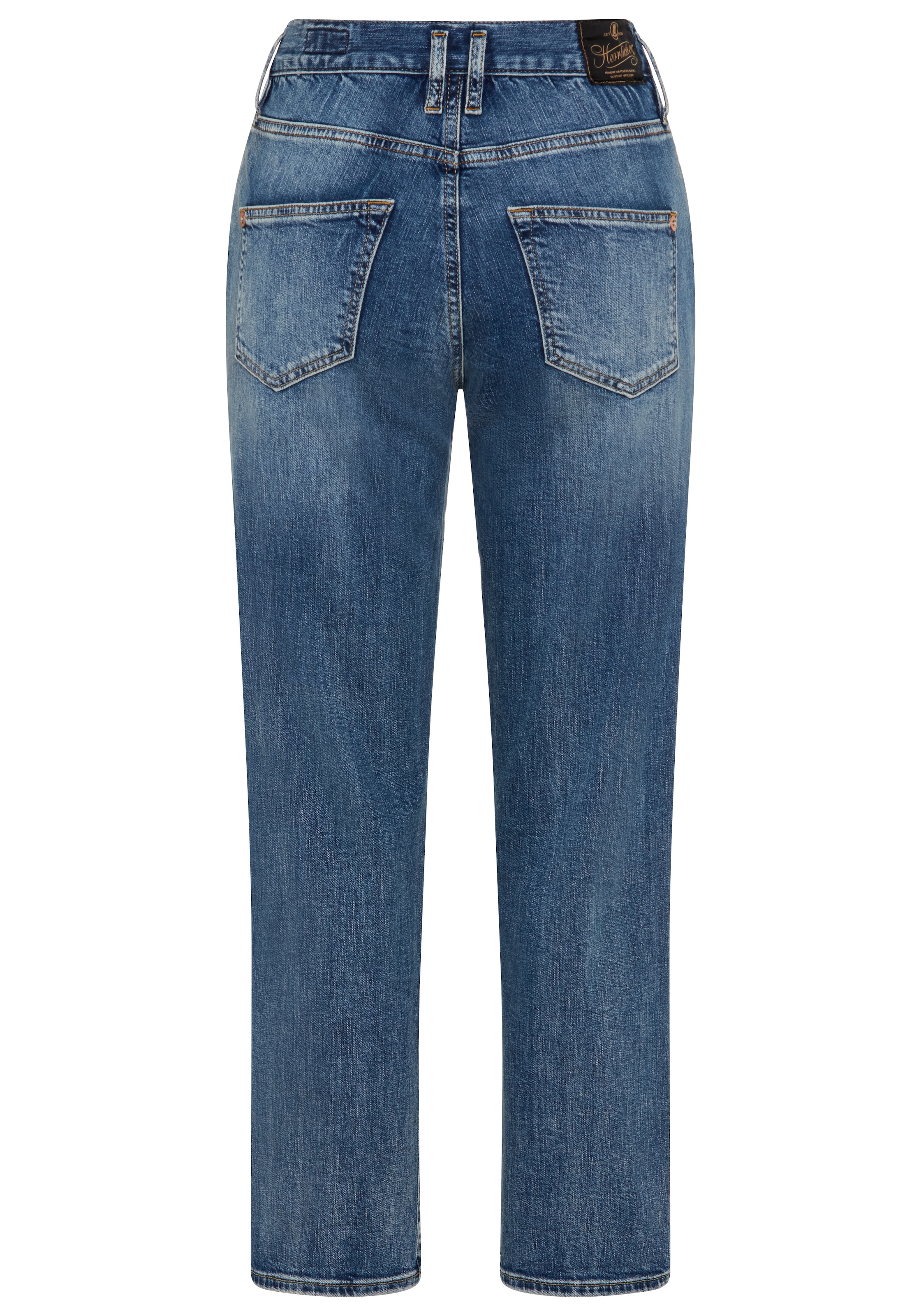 Herrlicher Straight-Jeans »Breezy Cropped Denim« in 7/8-Länge, High Waist