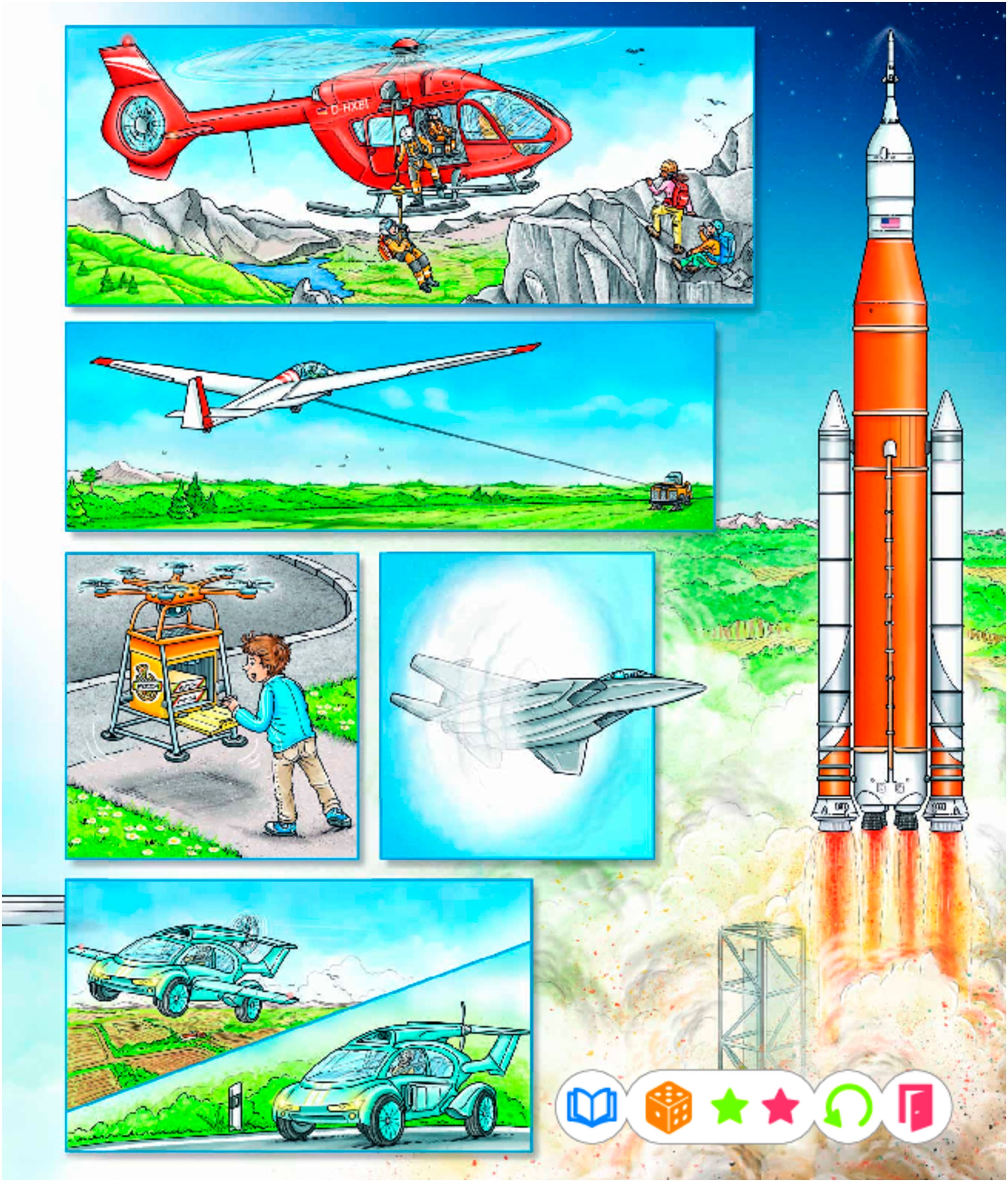 Ravensburger Kinderbuch »tiptoi® Wieso? Weshalb? Warum? - Faszinierende Fahrzeuge« Made in Europe