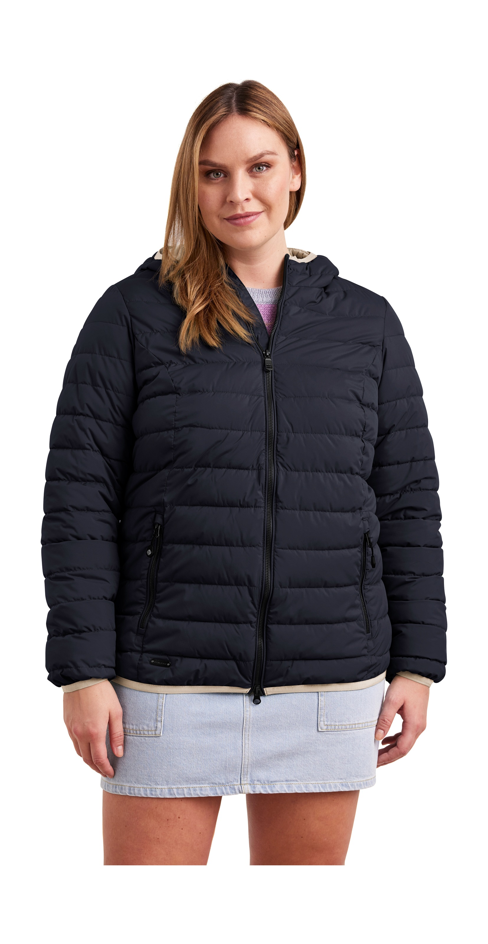 STOY Steppjacke »STS 3 WMN QLTD JCKT«, atmungsaktive, wasserabweisende Damen Steppjacke in großen Größen