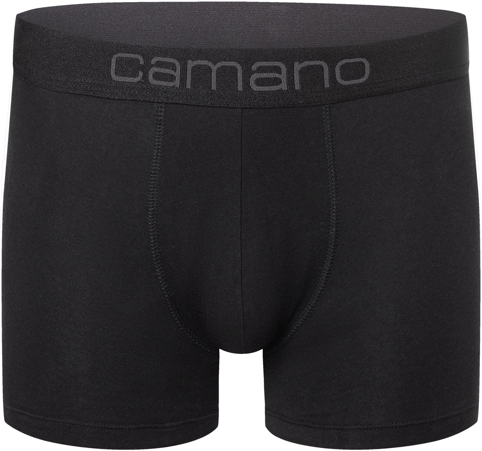 Camano Boxershorts »comfort« 2er Pack,  mit elastischem Logobund