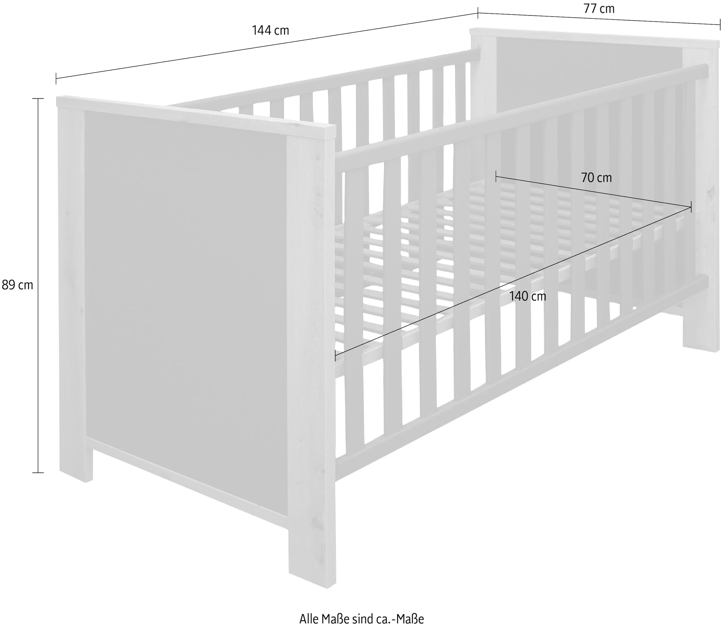 Mäusbacher Babybett