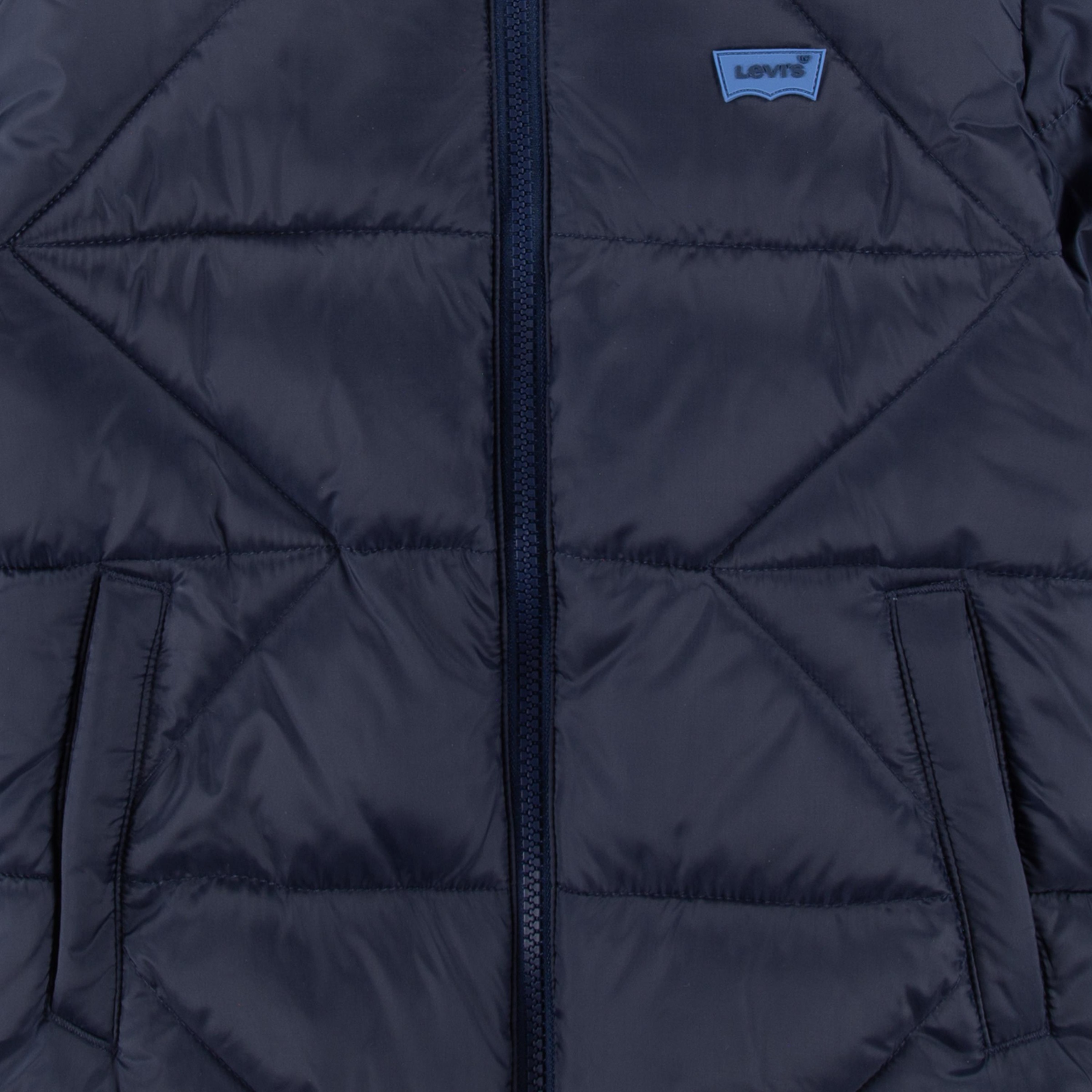 Levi's® Kids Steppjacke »LVB SHERPA LINED PUFFER JKT« mit Kapuze Winterjacke for BOYS mit Kapuze