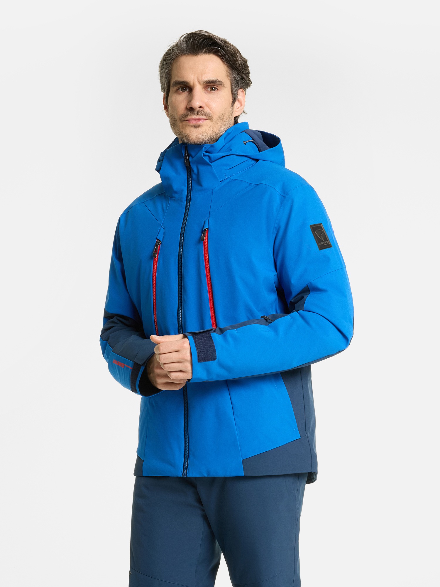 Ziener Skijacke »TISCON-Z AQUASHIELD® HERREN« wasserdicht, winddicht, atmungsaktiv, elastisch, Kapuze