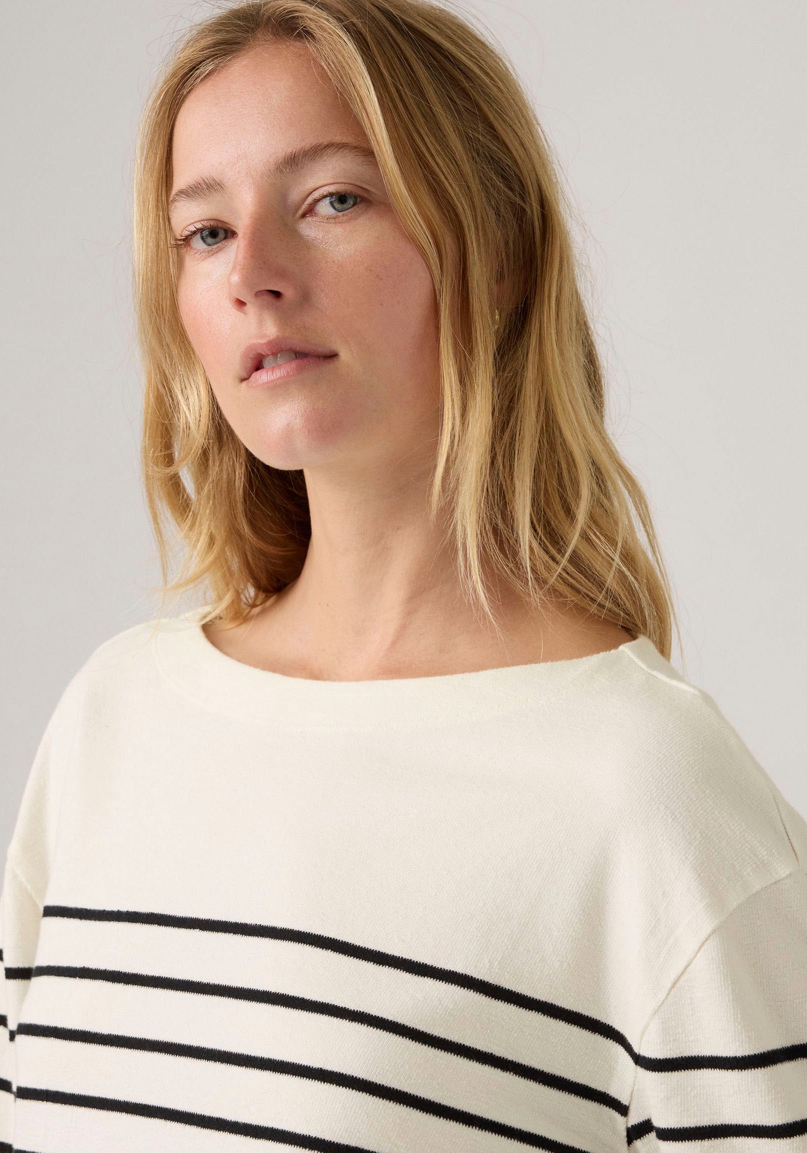 Levi's® Langarmshirt »MARIN STRIPE TOP« Saum mit kurzen Seitenschlitzen