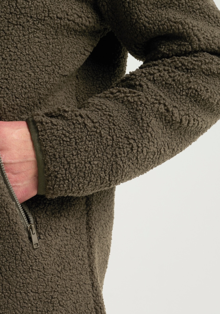 Jack Wolfskin Funktionsmantel »HIGH CURL COAT W« Fleecemantel, warm & winddicht
