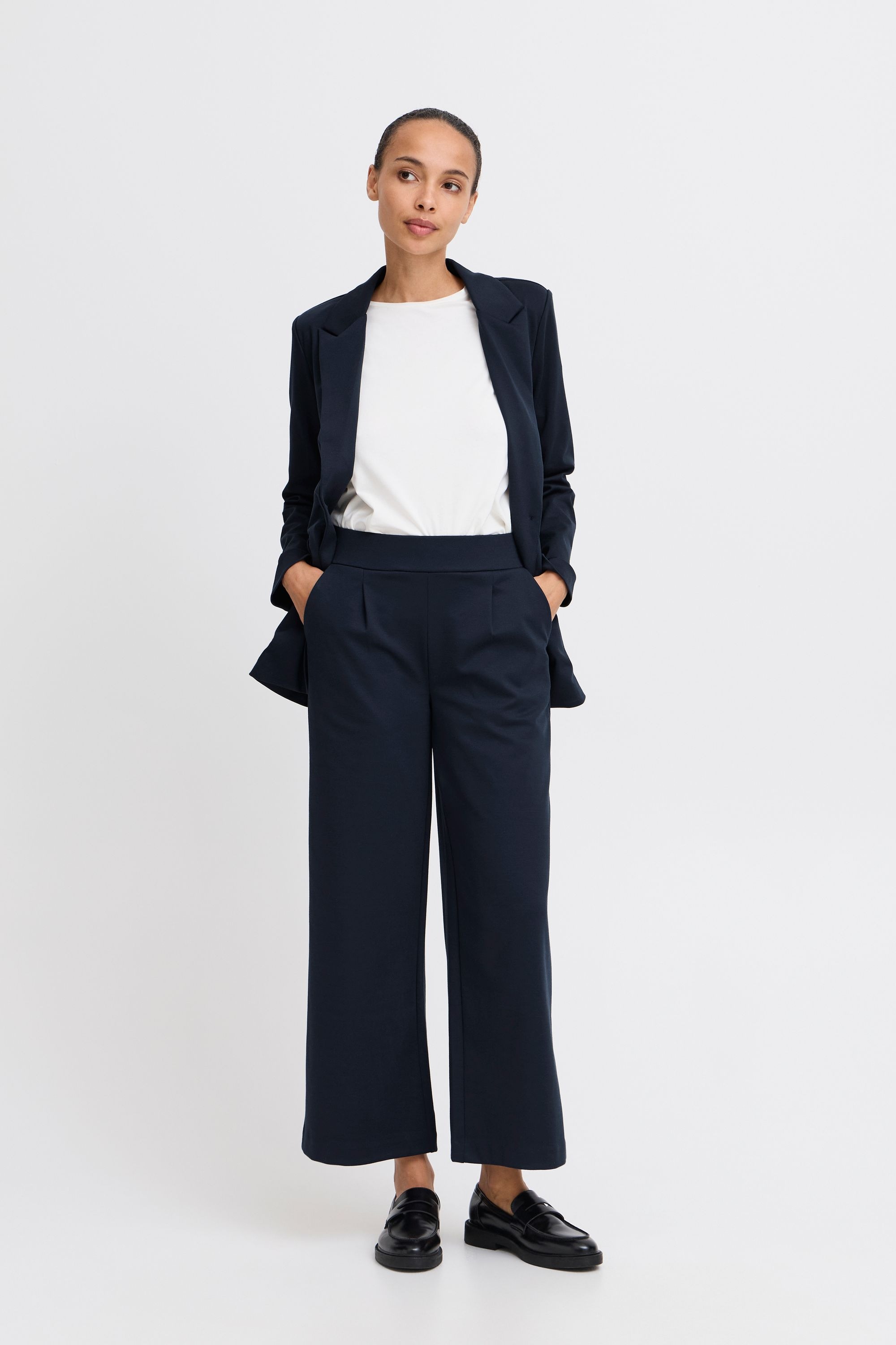 b.young Jogginghose »Jogginghose BYRIZETTA WIDE PANTS CROPPED«