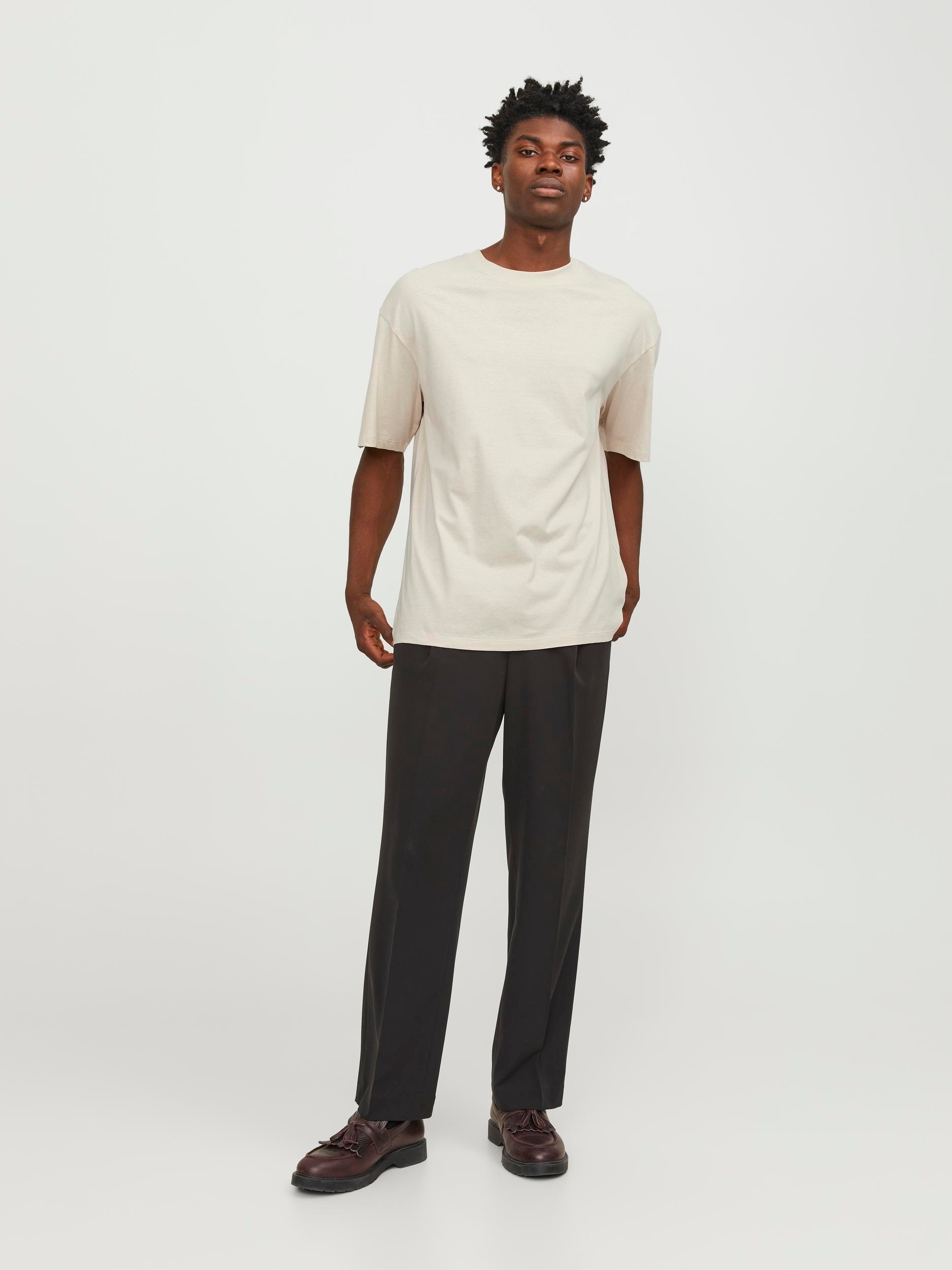 Jack & Jones Oversize-Shirt »JJEBRADLEY TEE SS O-NECK NOOS«, mit Rundhalsausschnitt