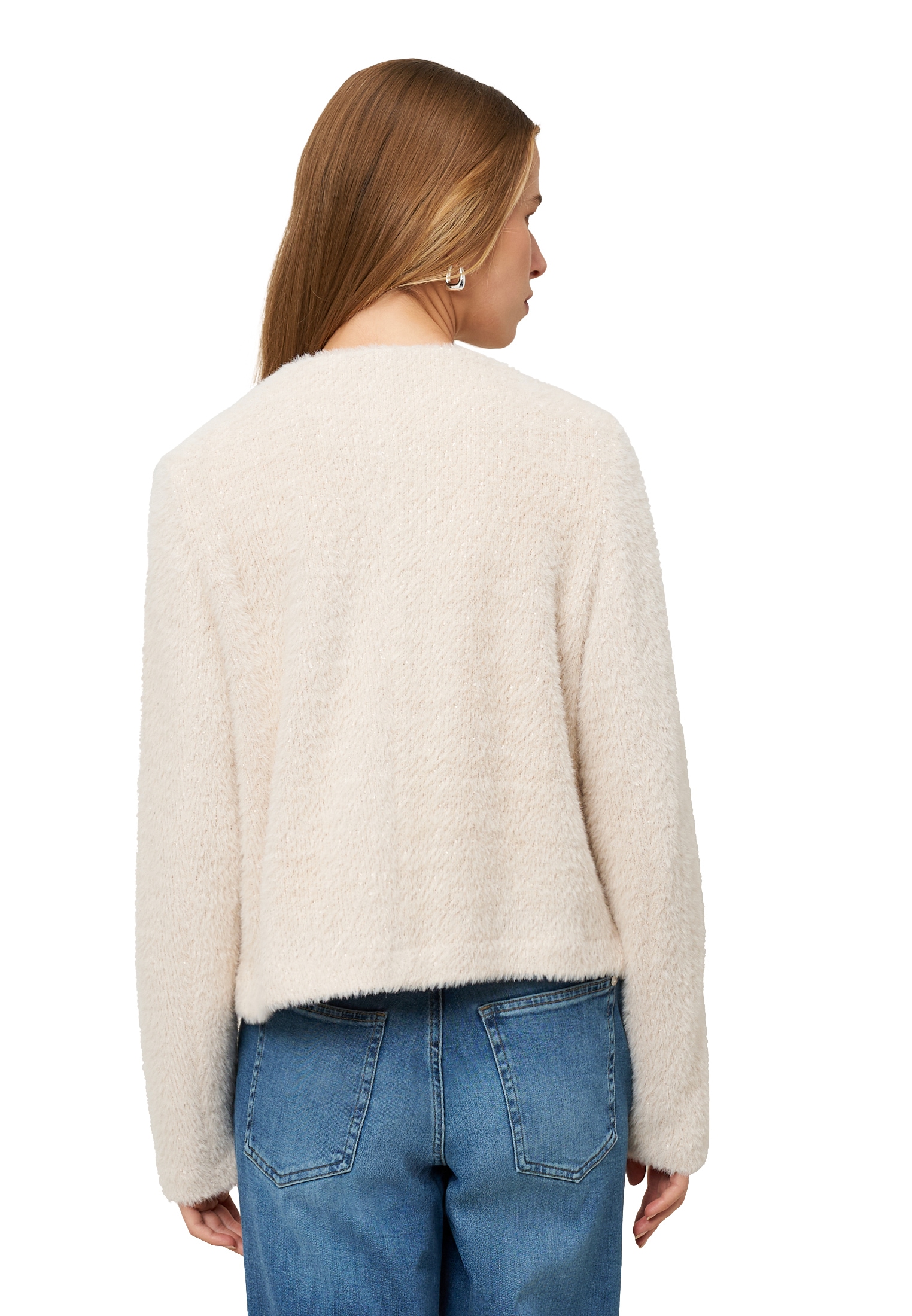 Zero Sweatshirt »Sweatjacke mit Schleife«
