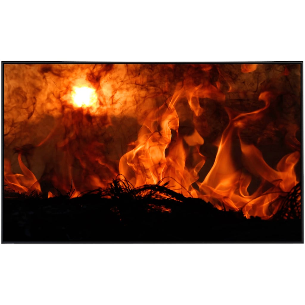 Papermoon Infrarotheizung »Flammen«, sehr angenehme Strahlungswärme