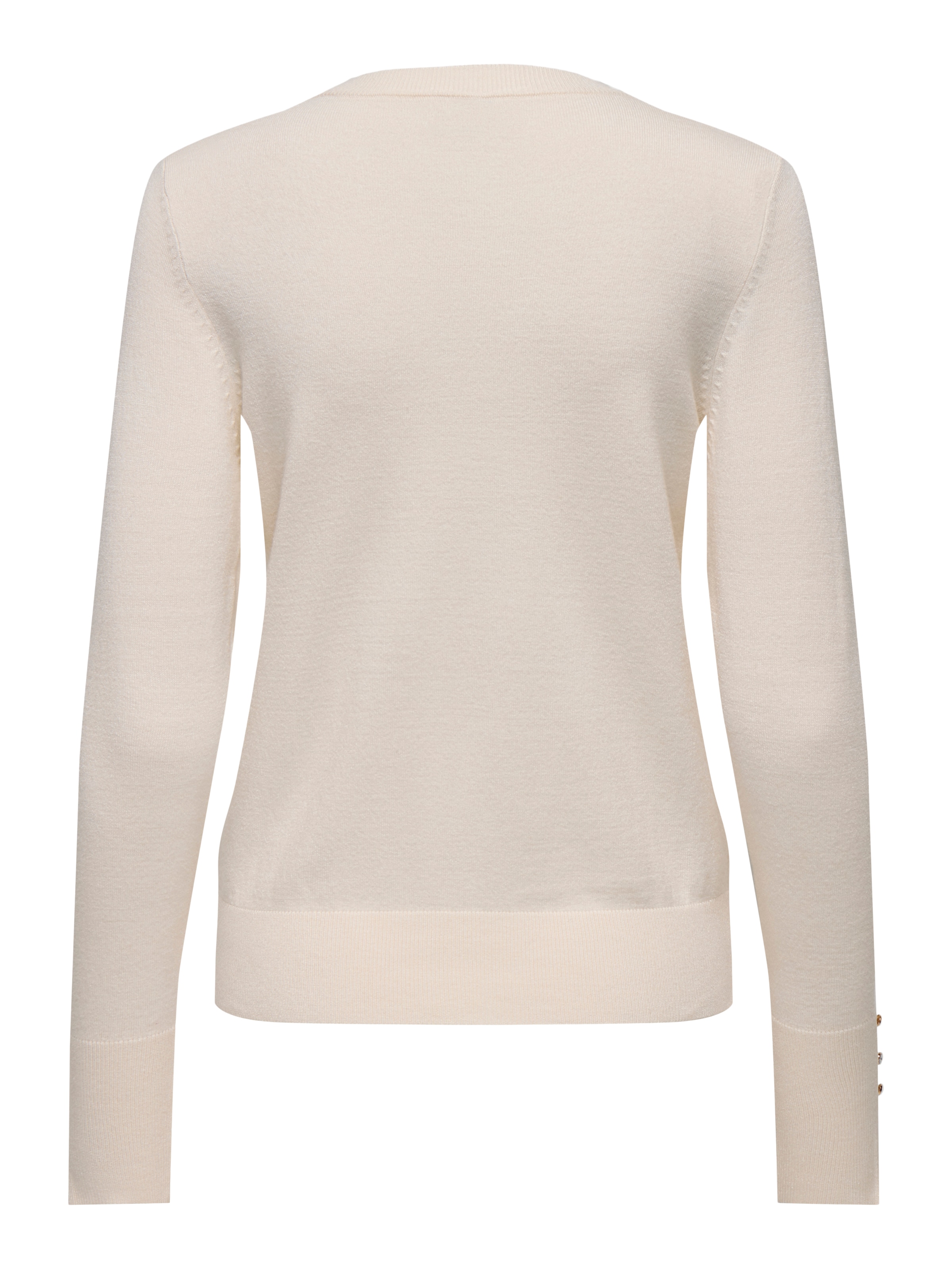 JDY Rundhalspullover »JDYMALOU L/S ON BUTTON PULLOVER KNT NOOS«