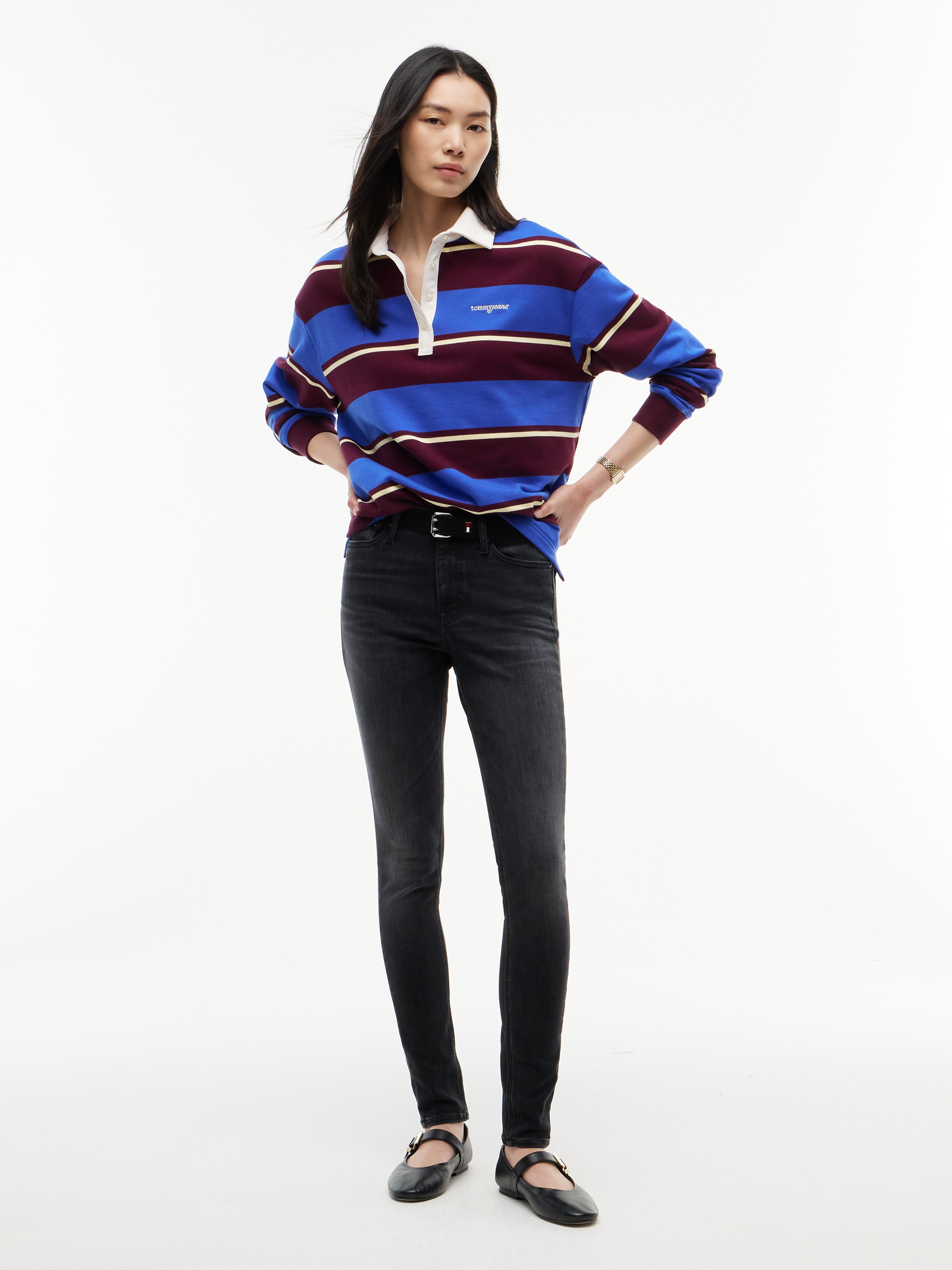 Tommy Jeans Skinny-fit-Jeans »NORA MID RISE SKINNY DJ1283« Baumwollmischung