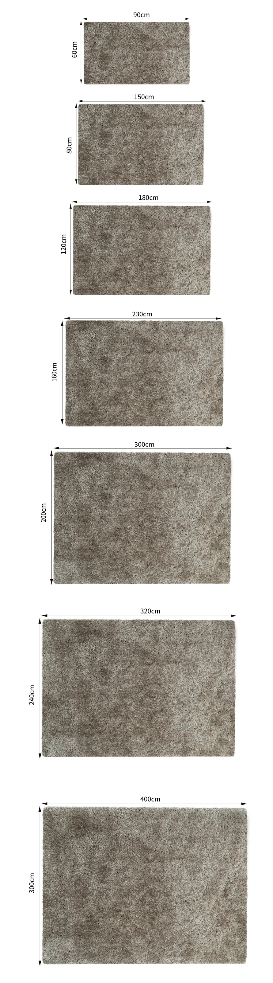 OTTO home Hochflor-Teppich »Micro exclusiv Teppich, sehr hoher Flor, weich durch Mikrofaser« rechteckig 78 mm Höhe sehr weich, flauschig, uni, Wohnzimmer, Schlafzimmer