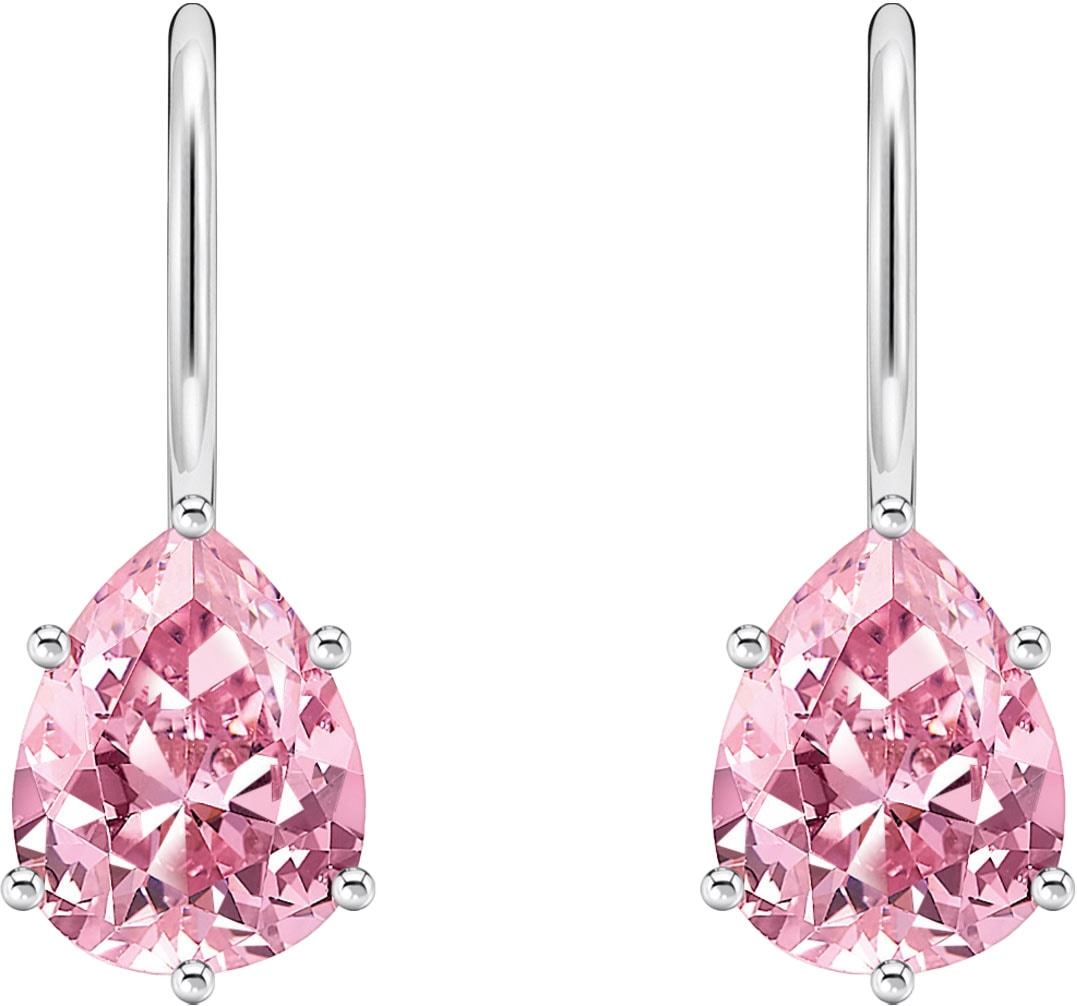 THOMAS SABO Paar Ohrhänger »mit großem Zirkoniatropfen, H2290-051-14, H2290-051-9«, mit Zirkonia (synth.)
